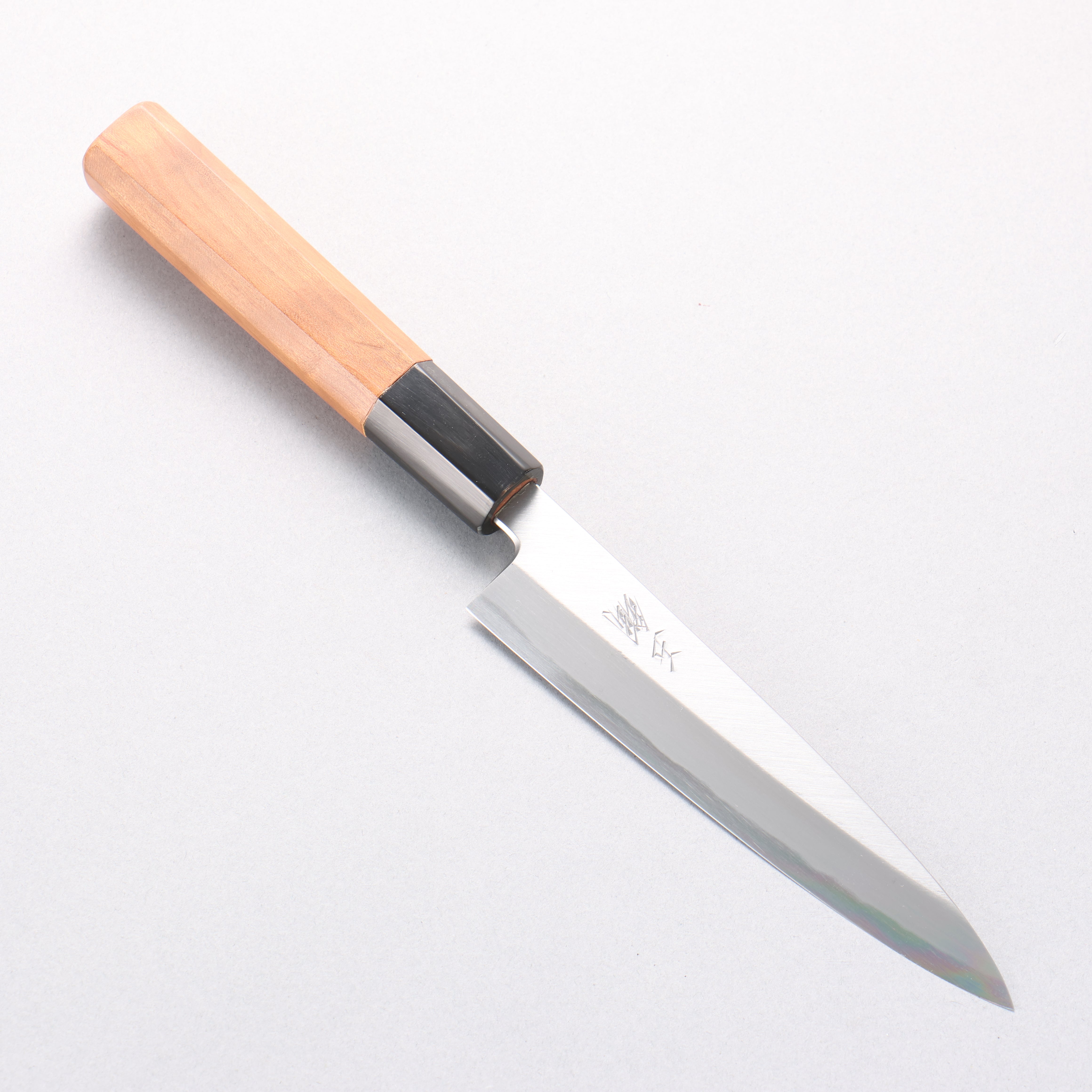 Tessen by Tanaka Tamahagane Petty-Utility 145mm Wild Cherry Handle - Seisuke Knife