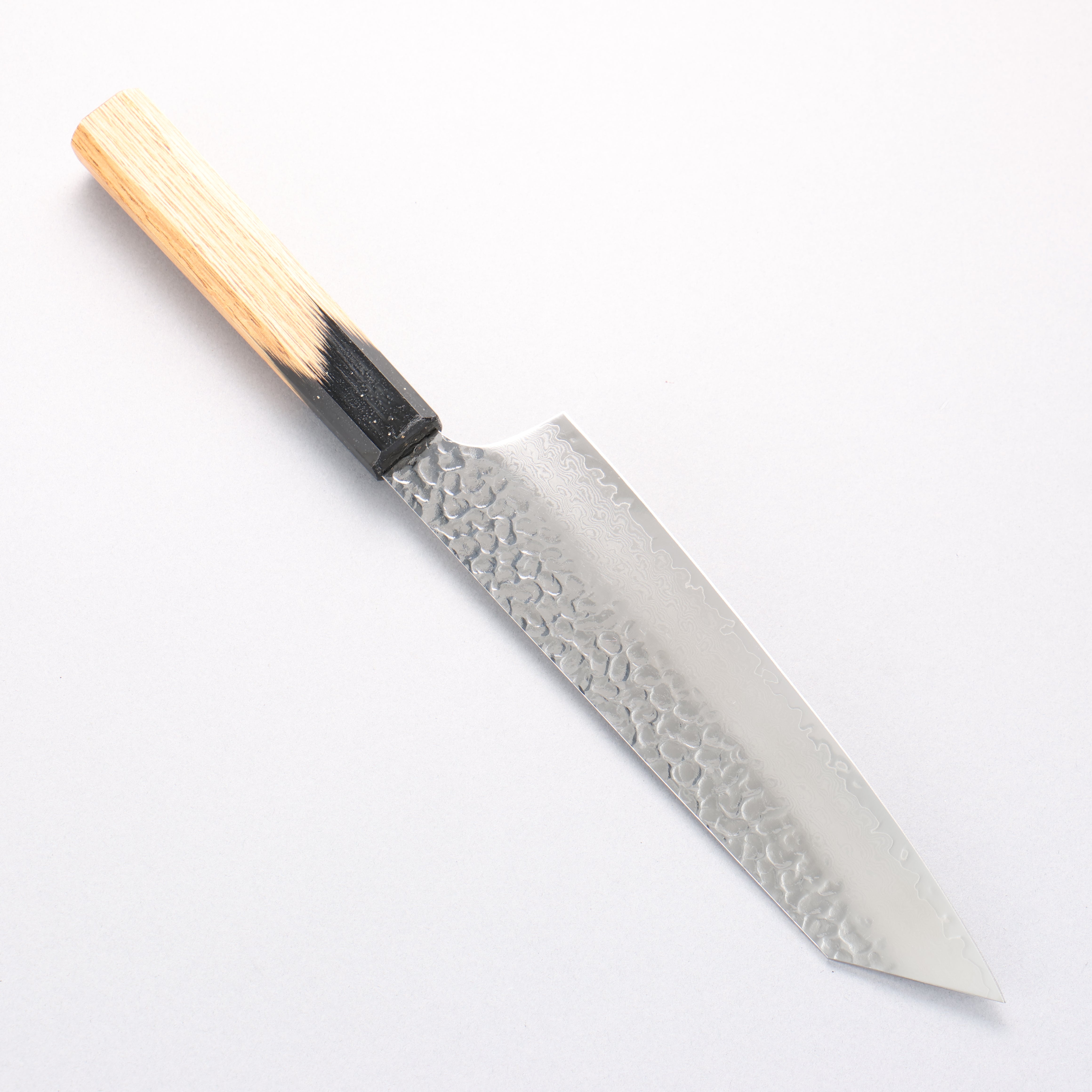 Sakai Takayuki VG10 33 Layer Damascus Kengata Gyuto 190mm Kokushin Lacquered Oak Handle - Seisuke Knife