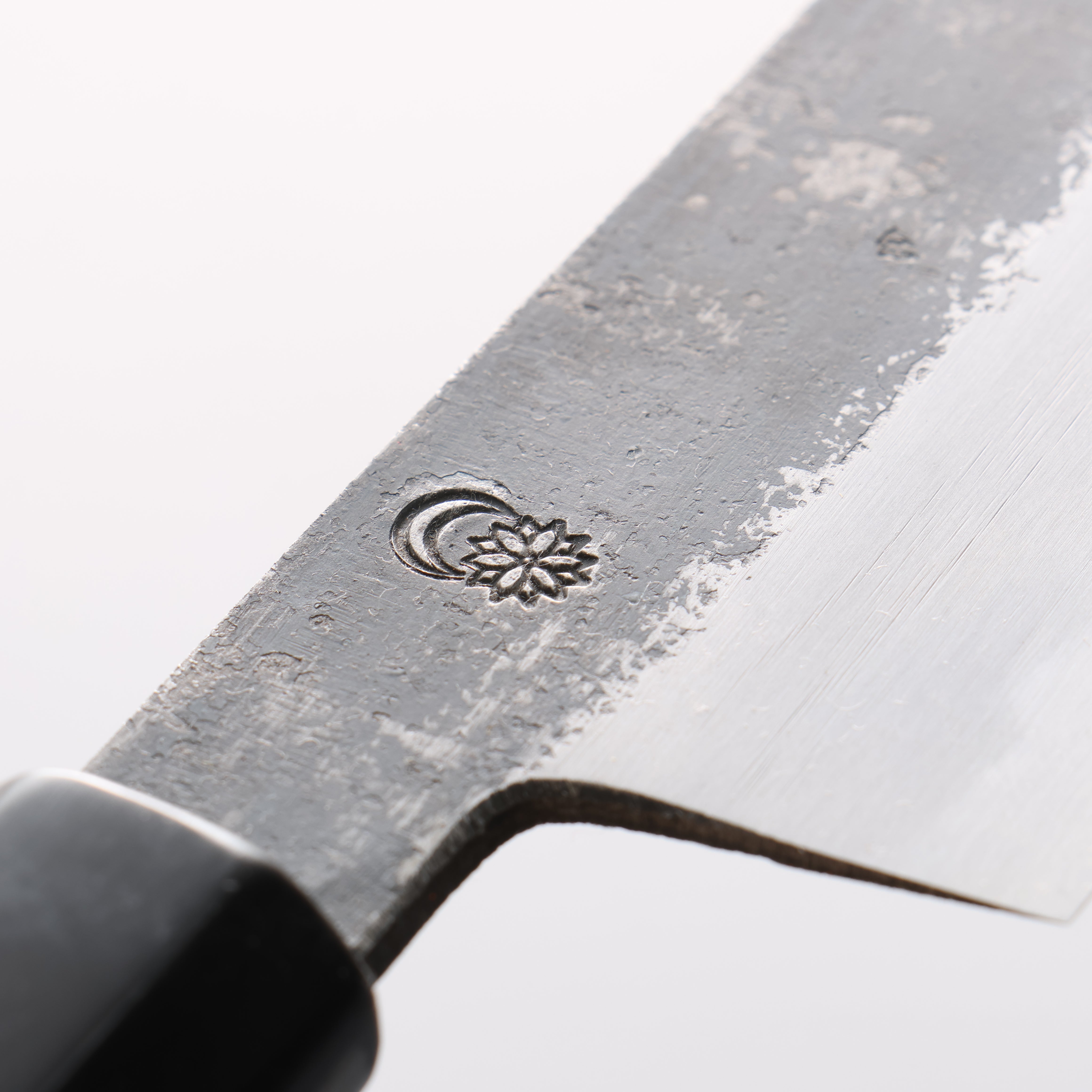 Kikuzuki White Steel No.2 Black Finished Kiritsuke Gyuto 240mm Magnolia Handle - Seisuke Knife