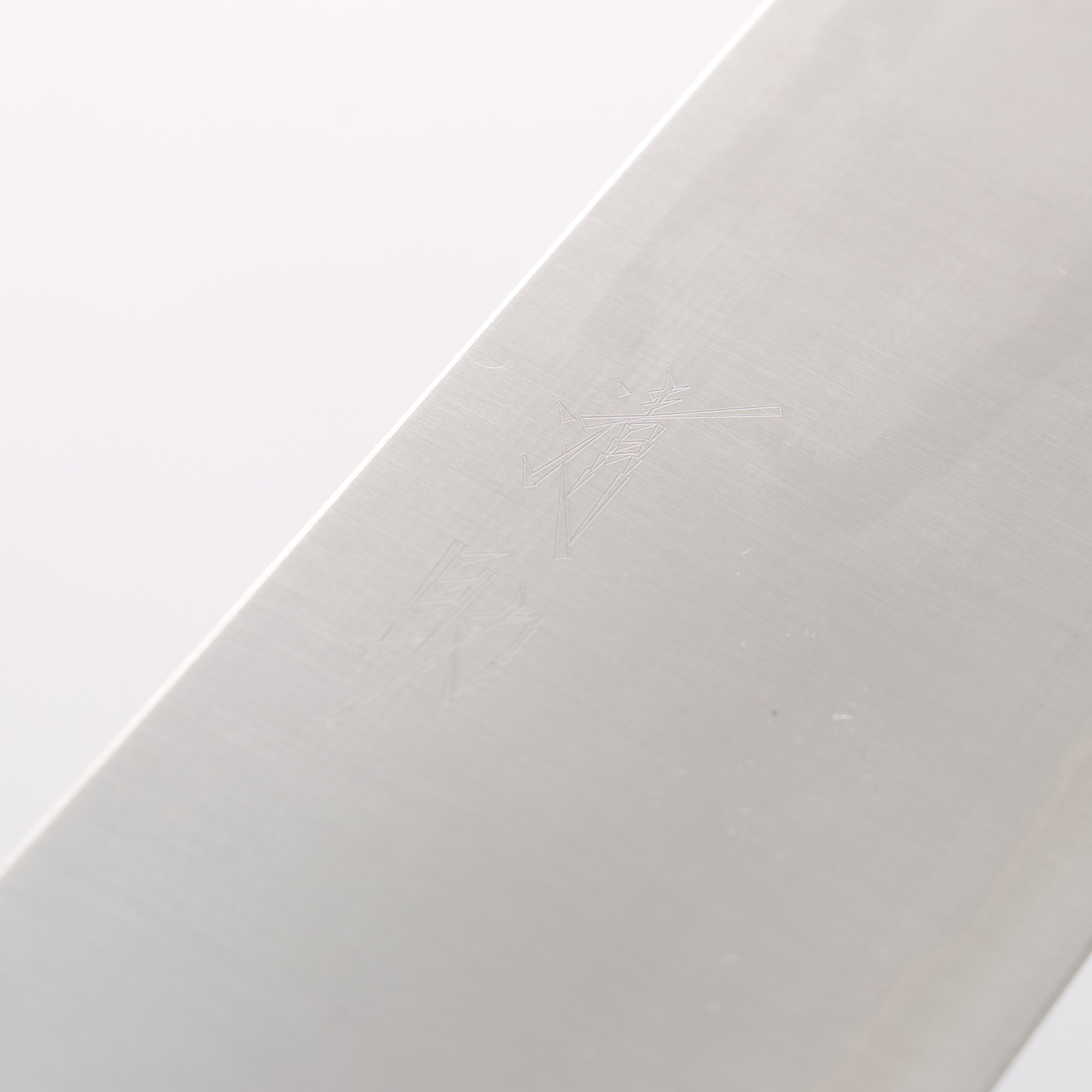 Seisuke Silver Steel No.3 Migaki Polish Finish Kiritsuke Gyuto 240mm White Oak Handle - Seisuke Knife