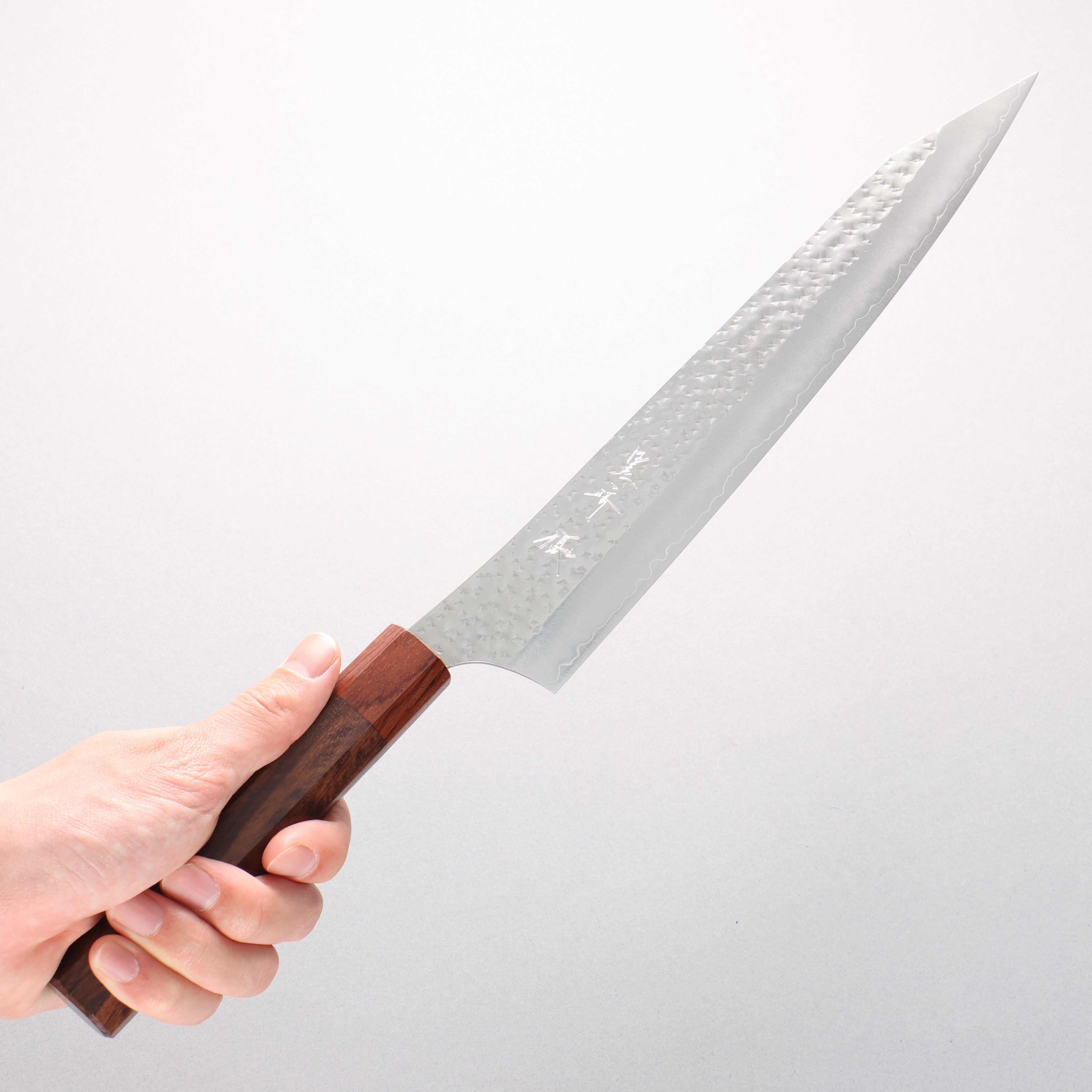Yu Kurosaki Senko Ei SG2 Hammered Sujihiki 270mm Honduras Handle - Seisuke Knife