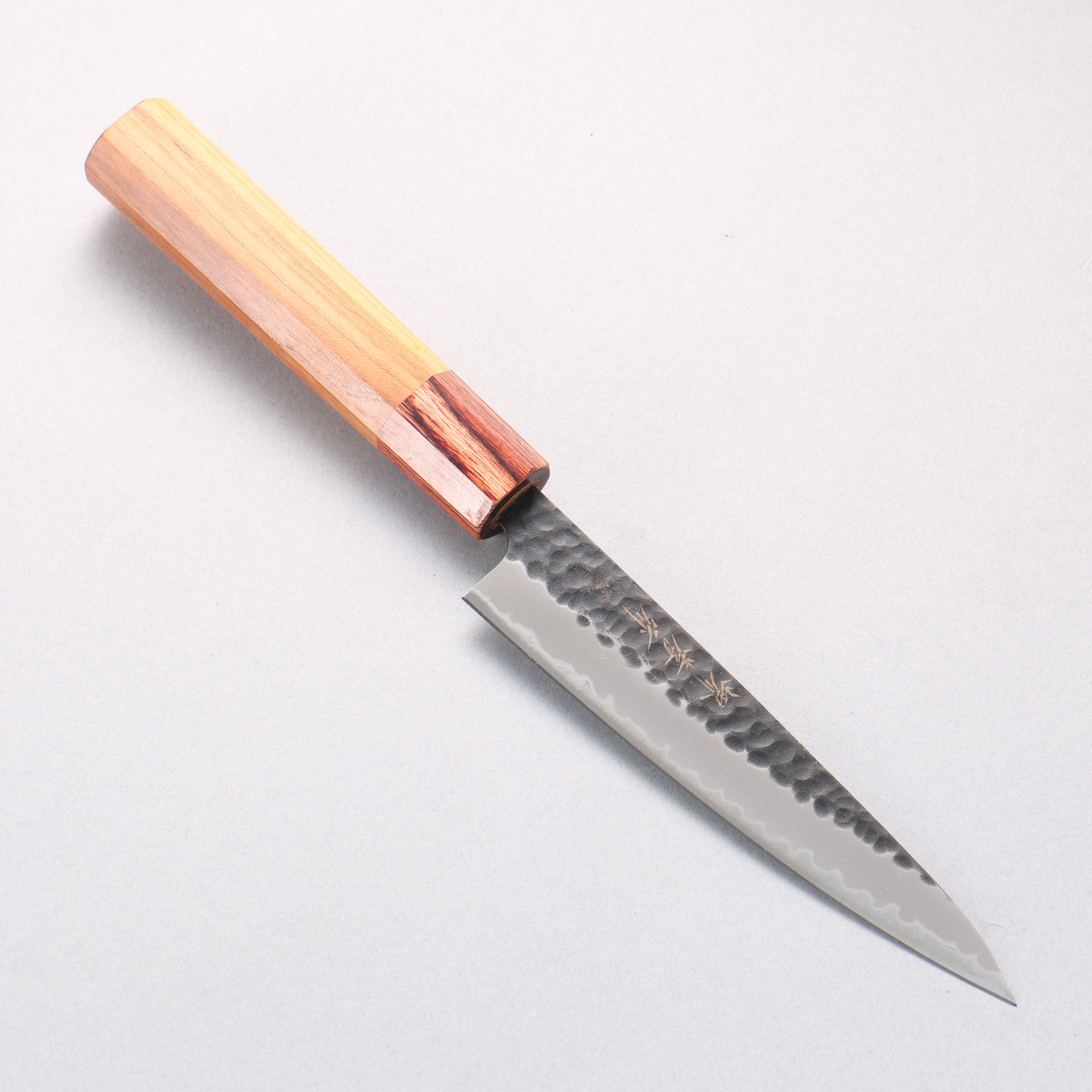 Sakai Takayuki Blue Super Petty-Utility 135mm Keyaki Elm Handle - Seisuke Knife