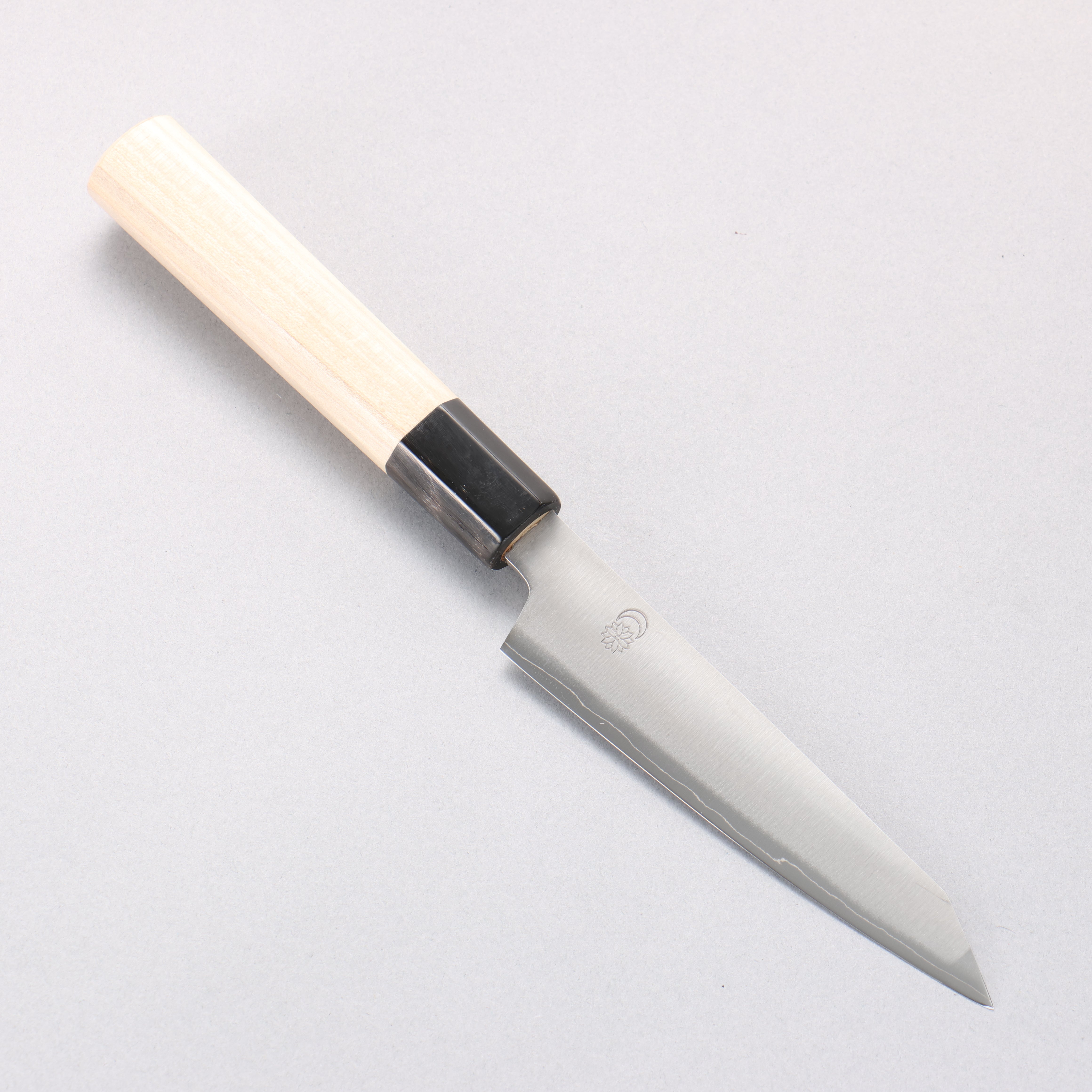 Kikuzuki Silver Steel No.3 Bokashi Kiritsuke Petty-Utility 135mm Magnolia Handle - Seisuke Knife