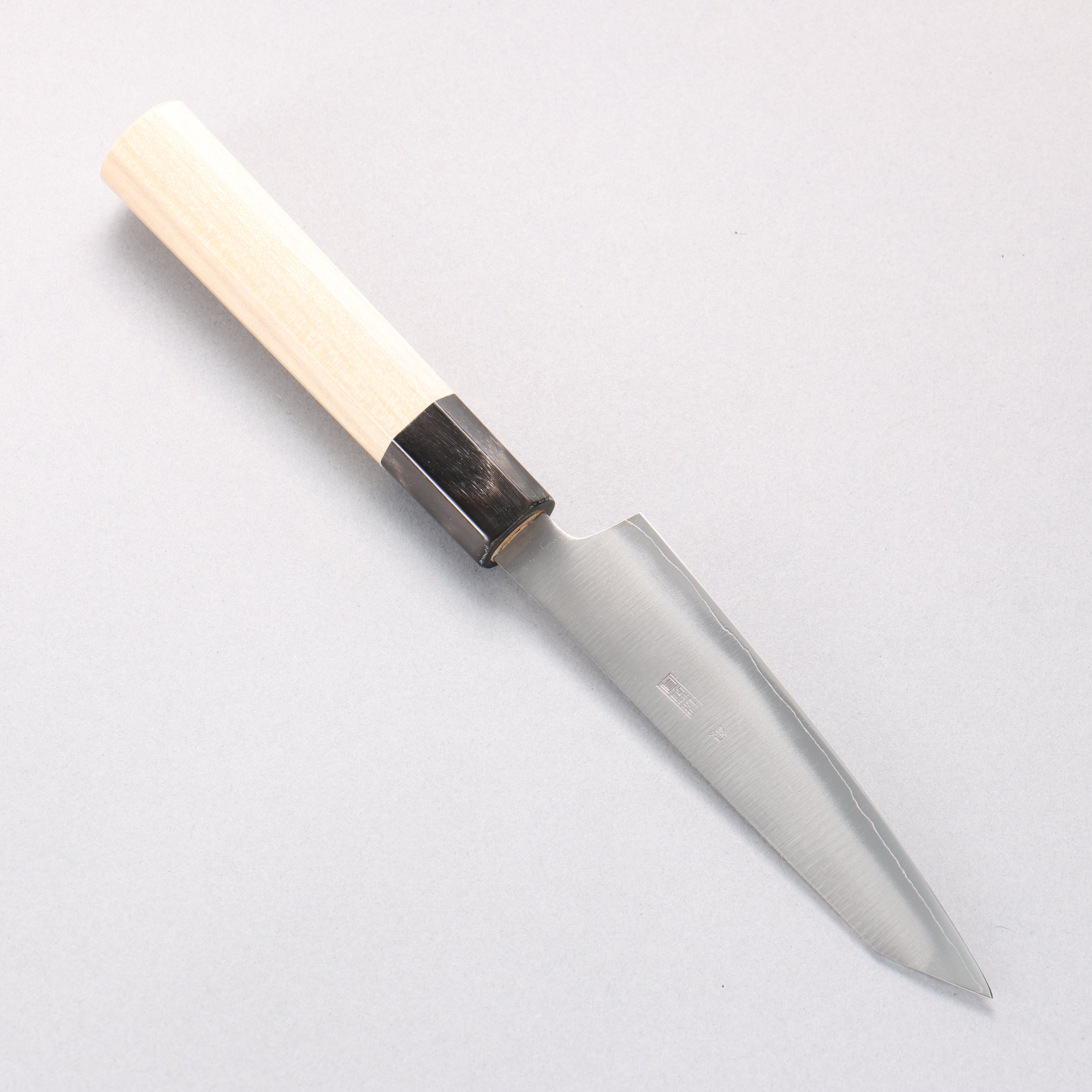 Kikuzuki Silver Steel No.3 Bokashi Kiritsuke Petty-Utility 135mm Magnolia Handle - Seisuke Knife