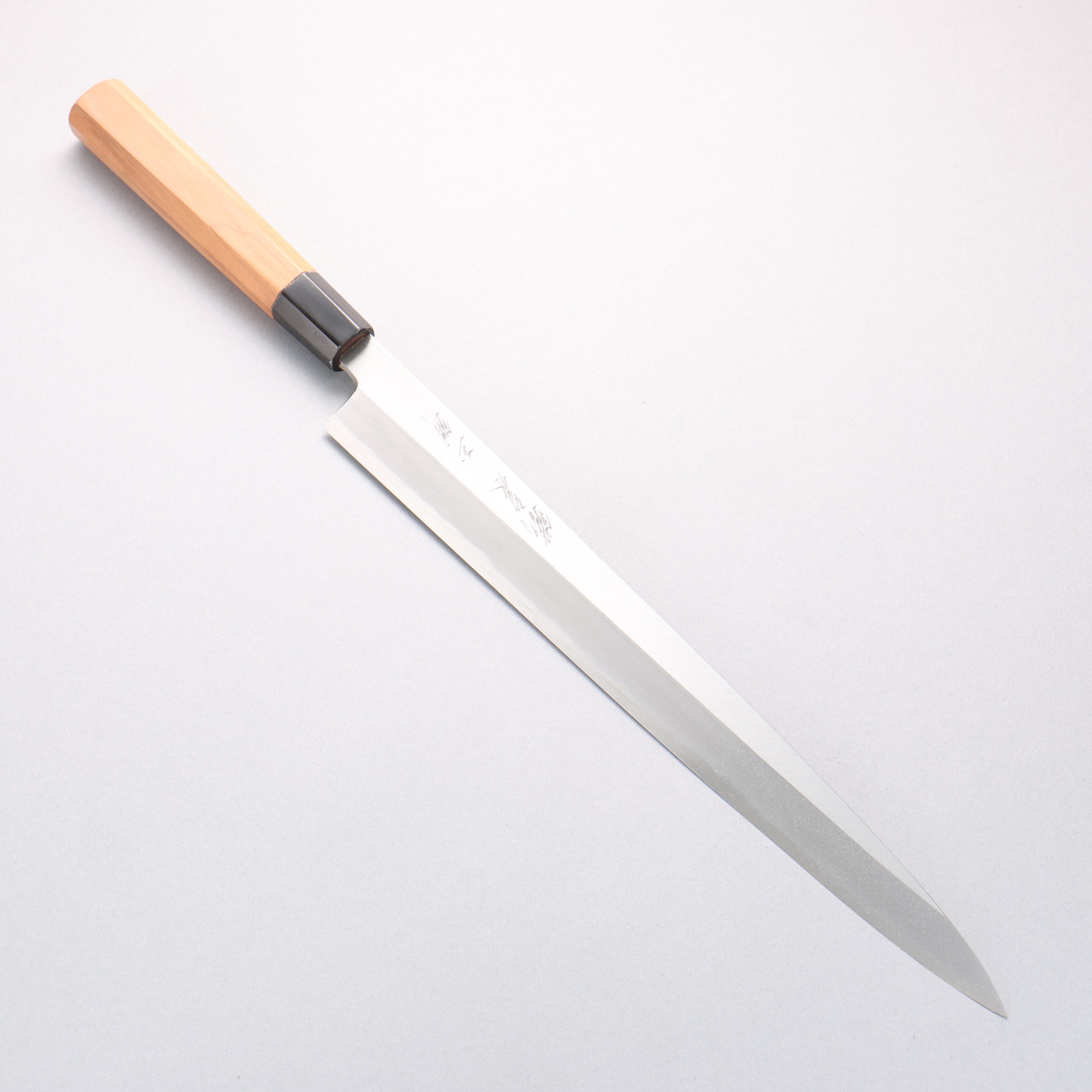 Tessen by Tanaka Tamahagane Yanagiba 315mm Wild Cherry Handle with Sheath - Seisuke Knife