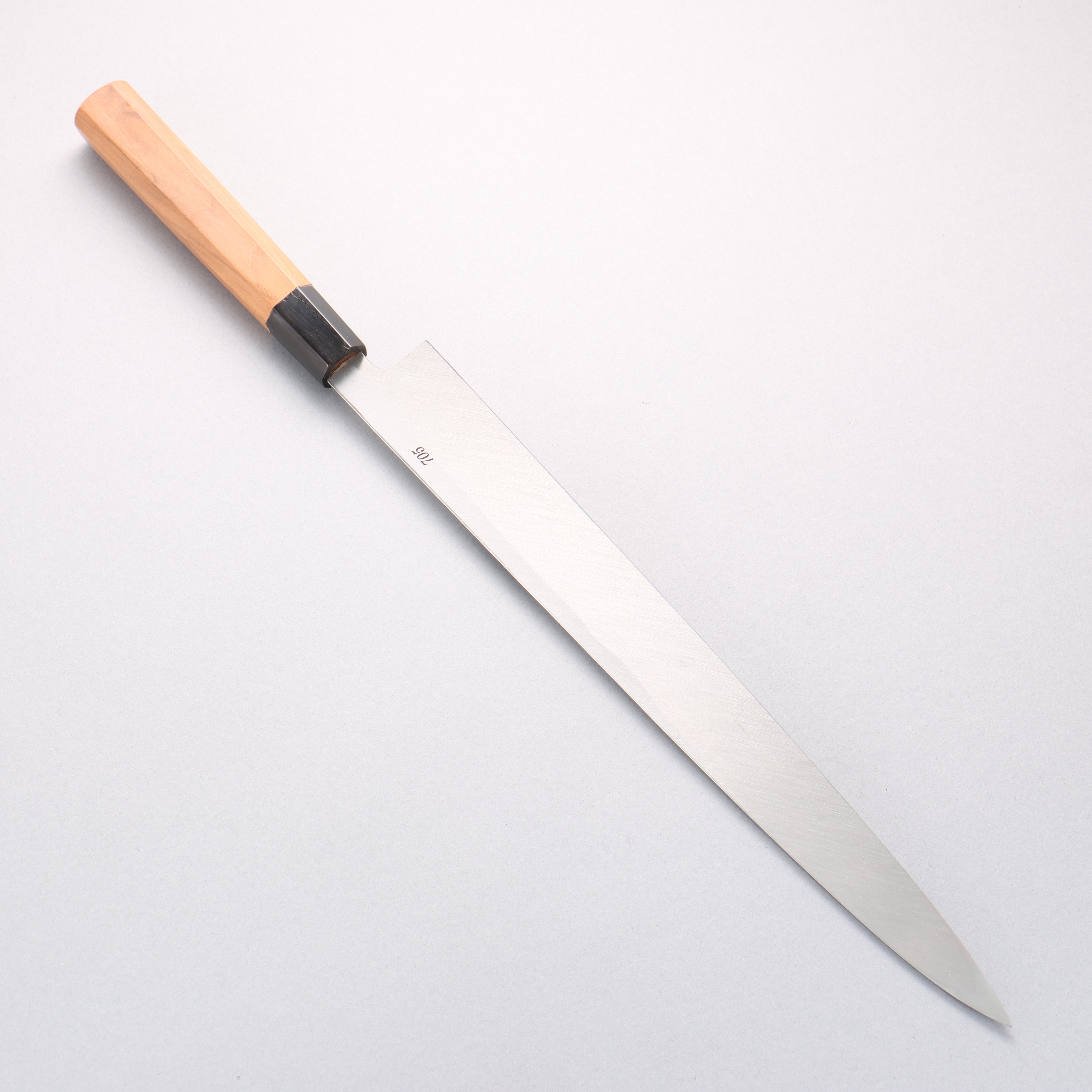 Tessen by Tanaka Tamahagane Yanagiba 315mm Wild Cherry Handle with Sheath - Seisuke Knife