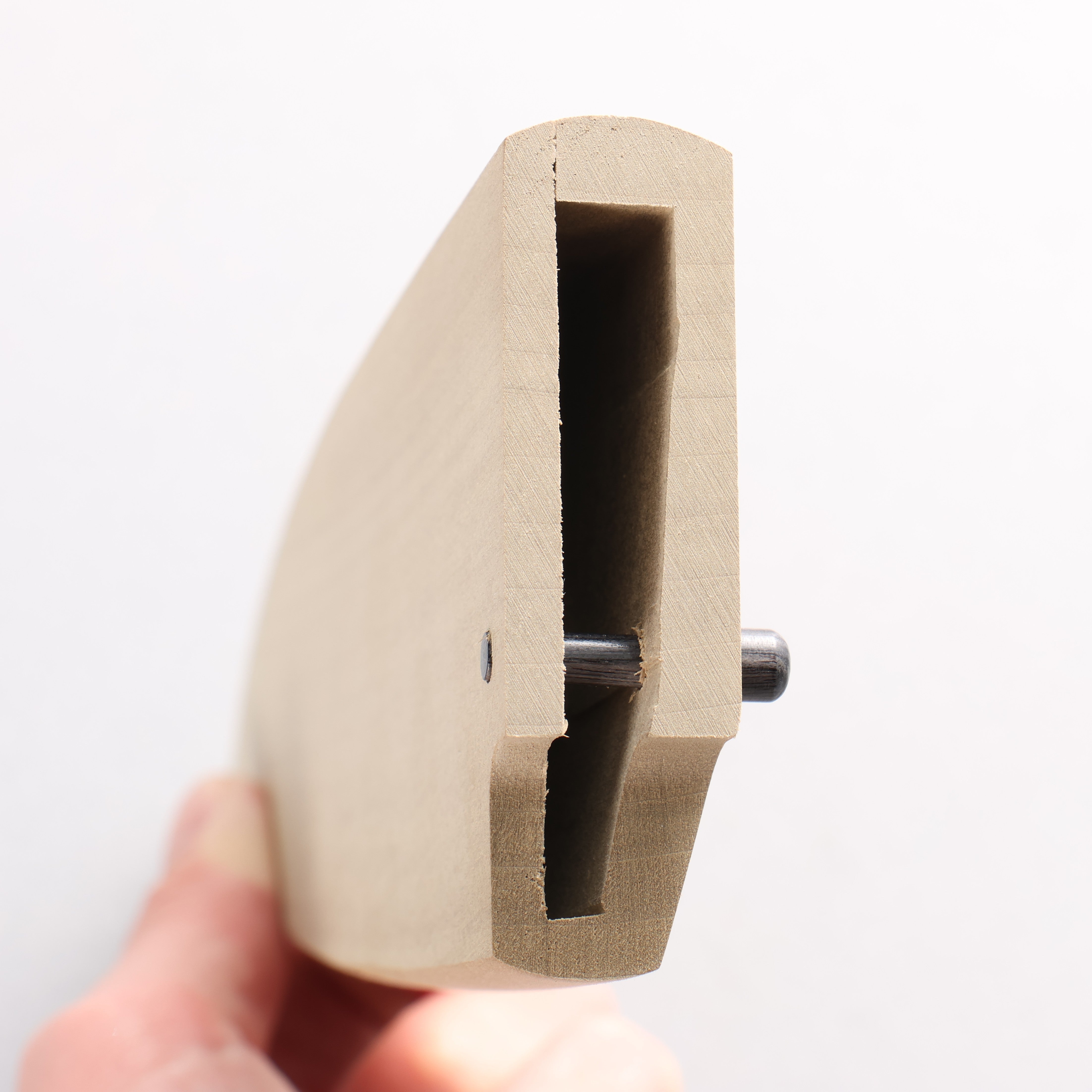 Magnolia Sheath for Deba with Plywood pin - Seisuke Knife