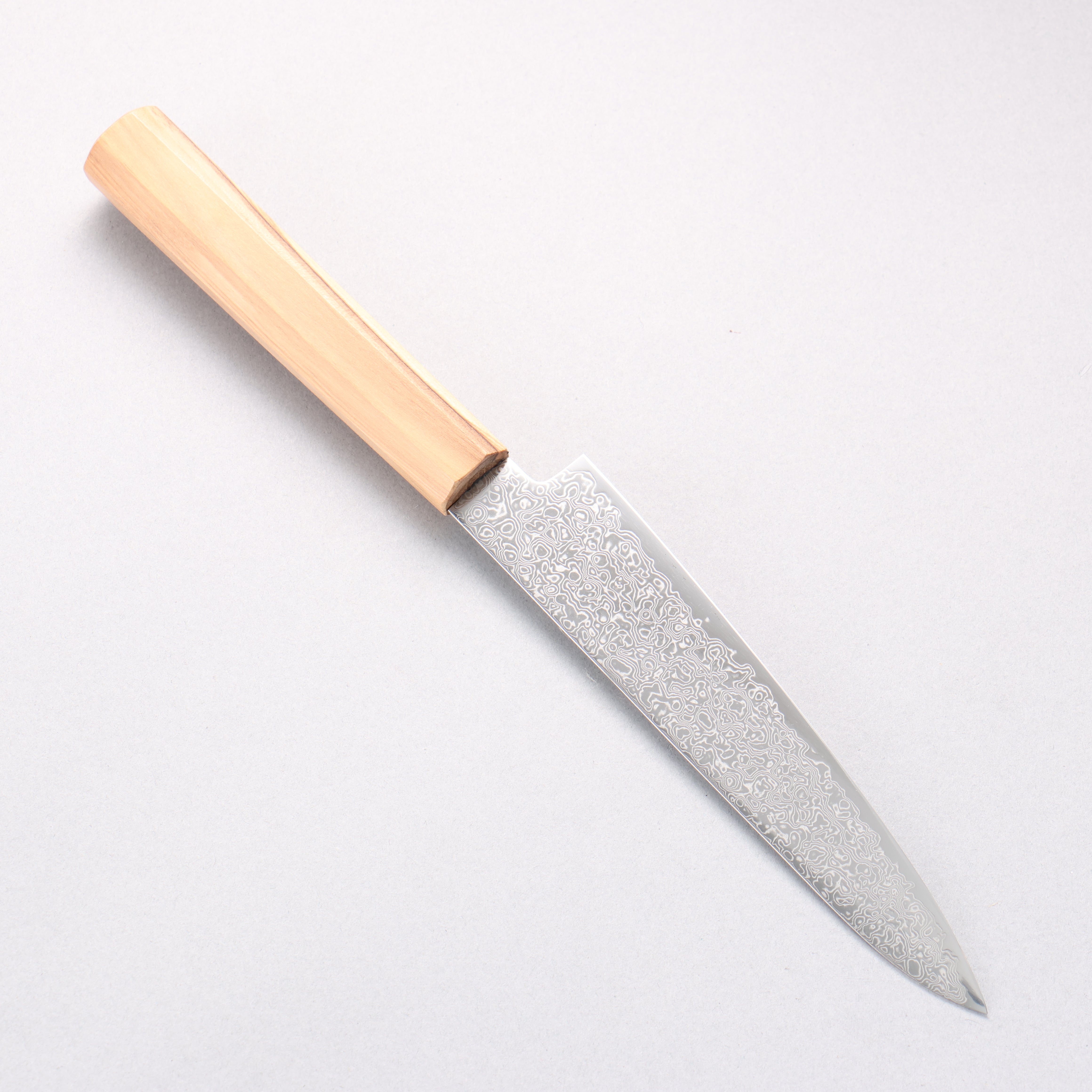 Kanjyo SG2 Damascus Petty-Utility 150mm Olive Wood Handle - Seisuke Knife