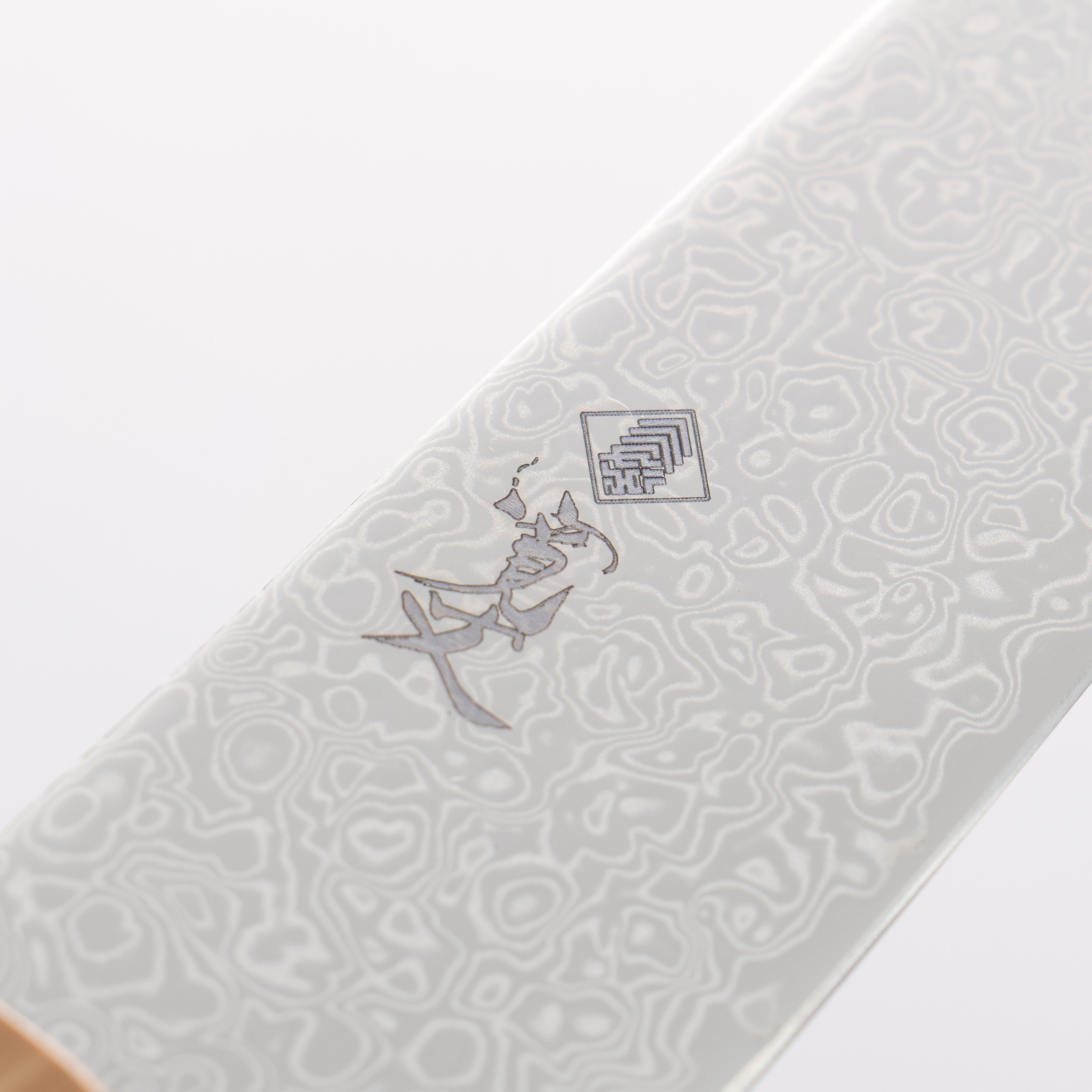 Kanjyo SG2 Damascus Petty-Utility 150mm Olive Wood Handle - Seisuke Knife