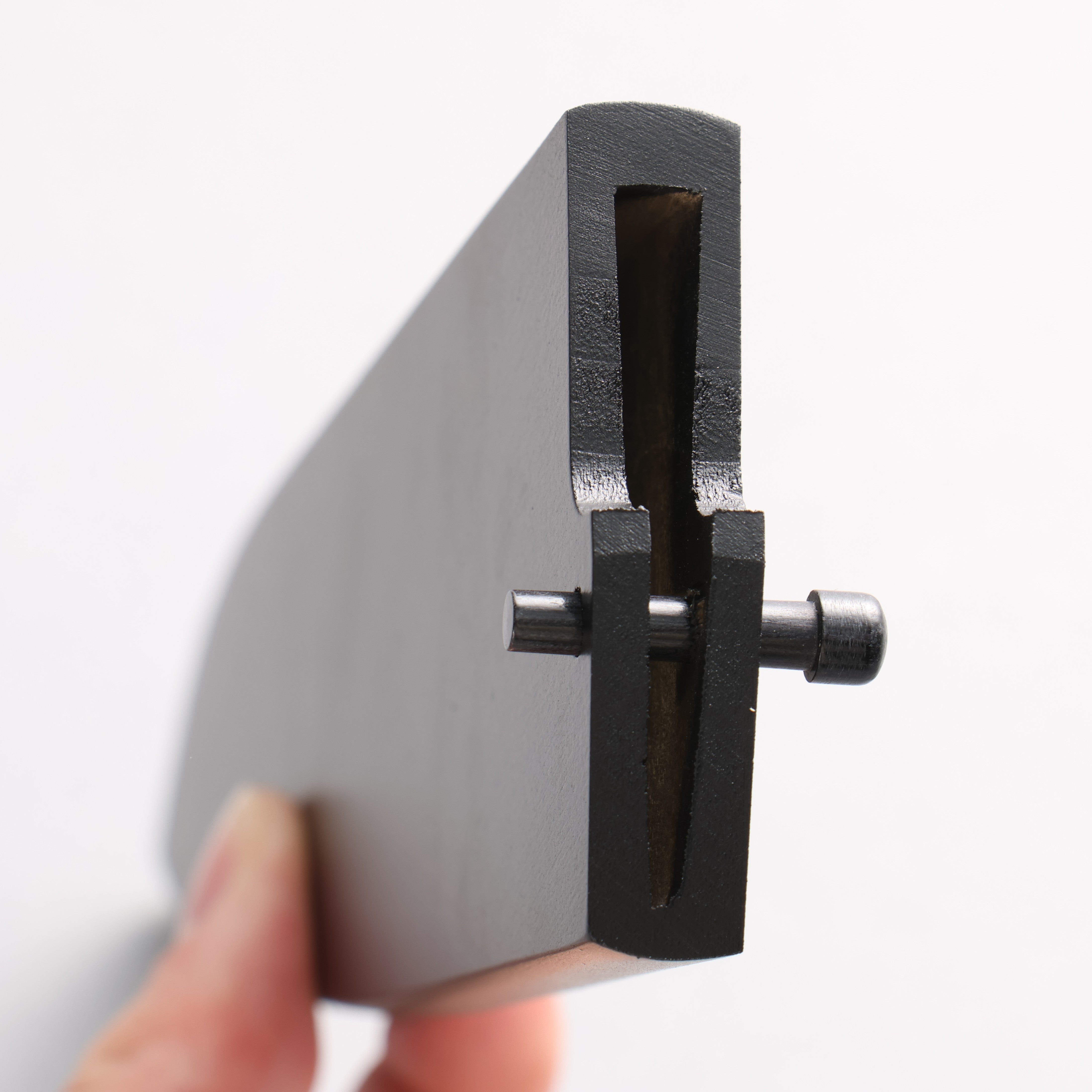 Black Saya Sheath for Gyuto Chef's Knife with Plywood Pin-180mm