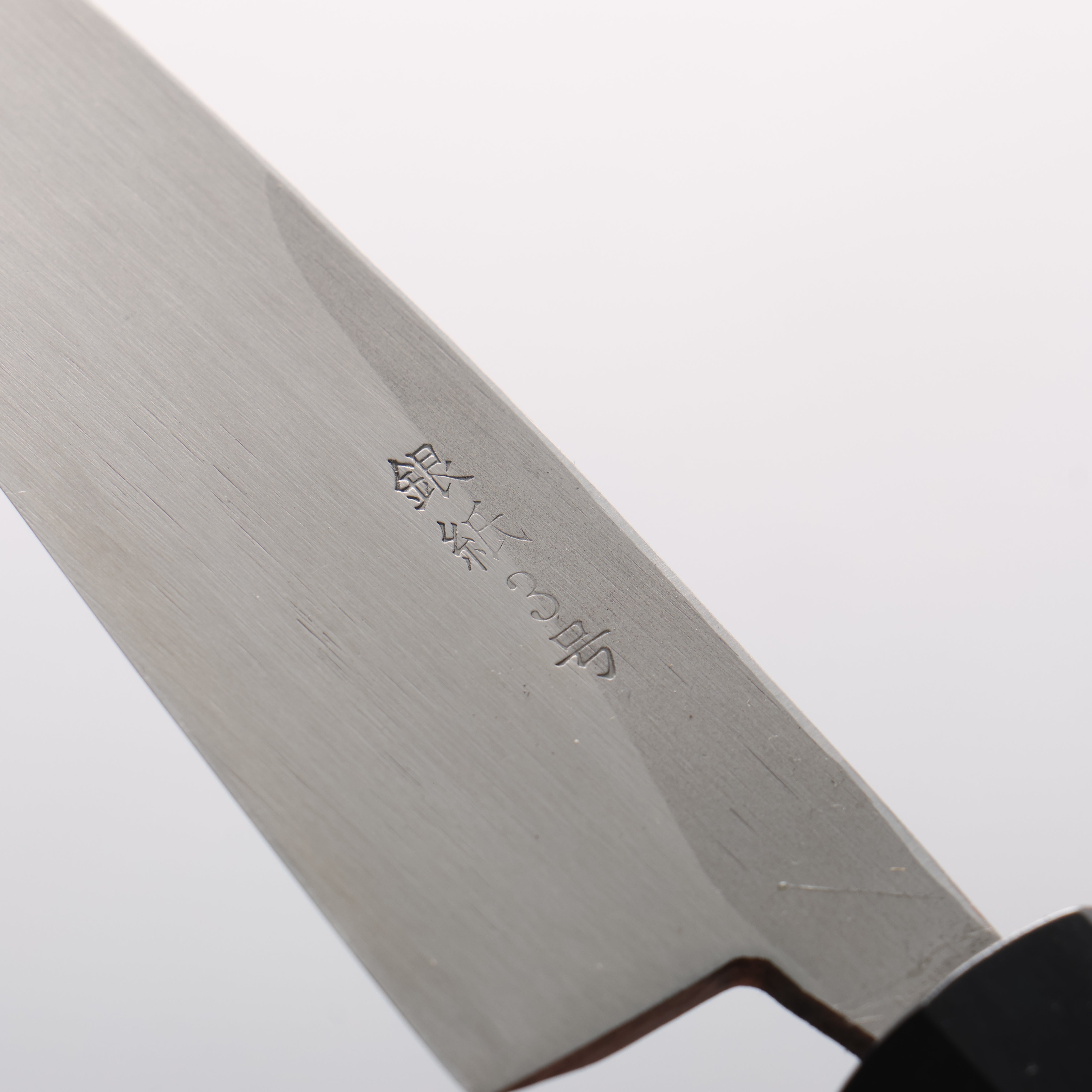 Seisuke Silver Steel No.3 Maru Hammered Petty-Utility 120mm Walnut Handle - Seisuke Knife
