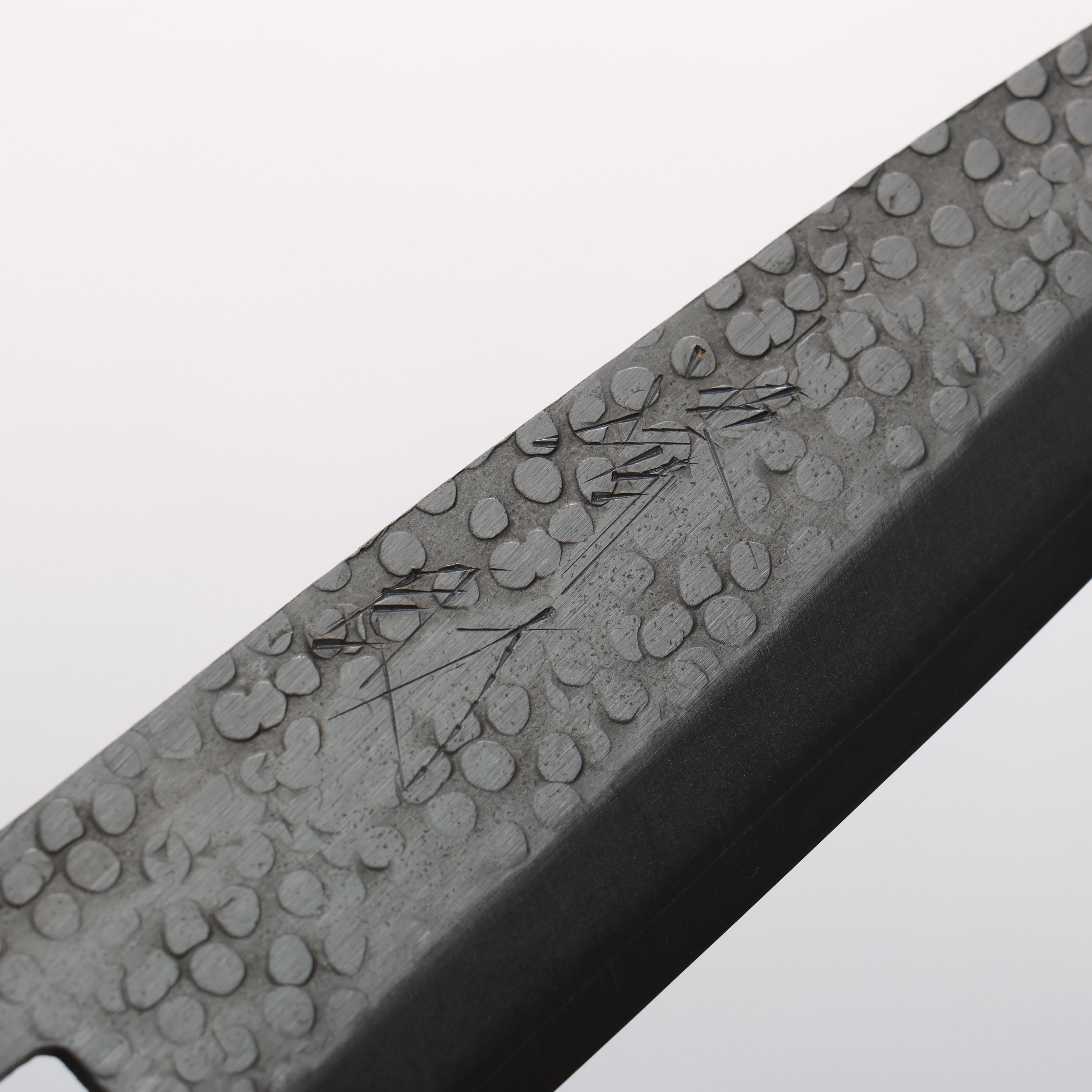 Seisuke Silver Steel No.3 Maru Hammered Petty-Utility 150mm Walnut Handle - Seisuke Knife