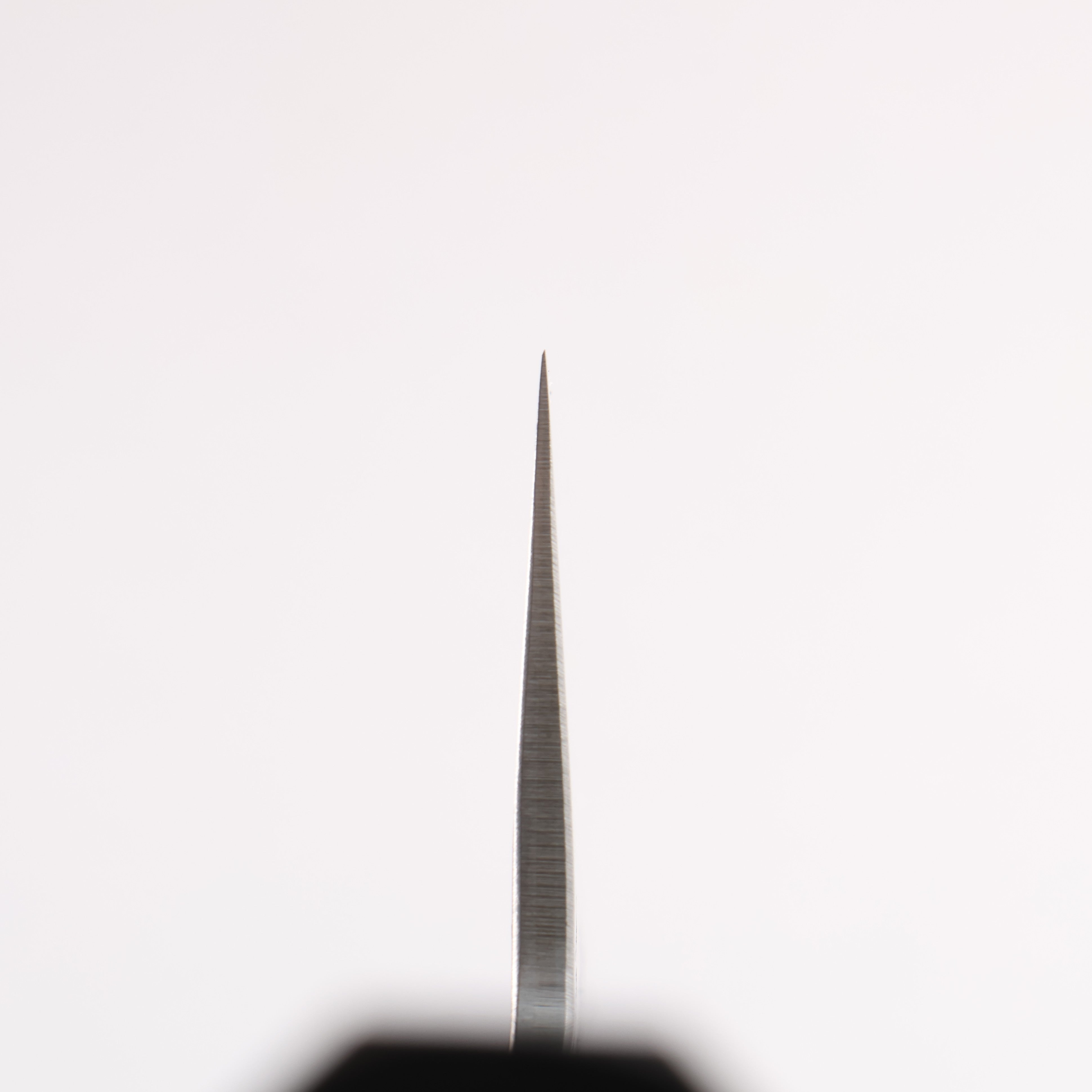 Seisuke Silver Steel No.3 Nashiji Kiritsuke Santoku 180mm Ebony Wood Handle - Seisuke Knife