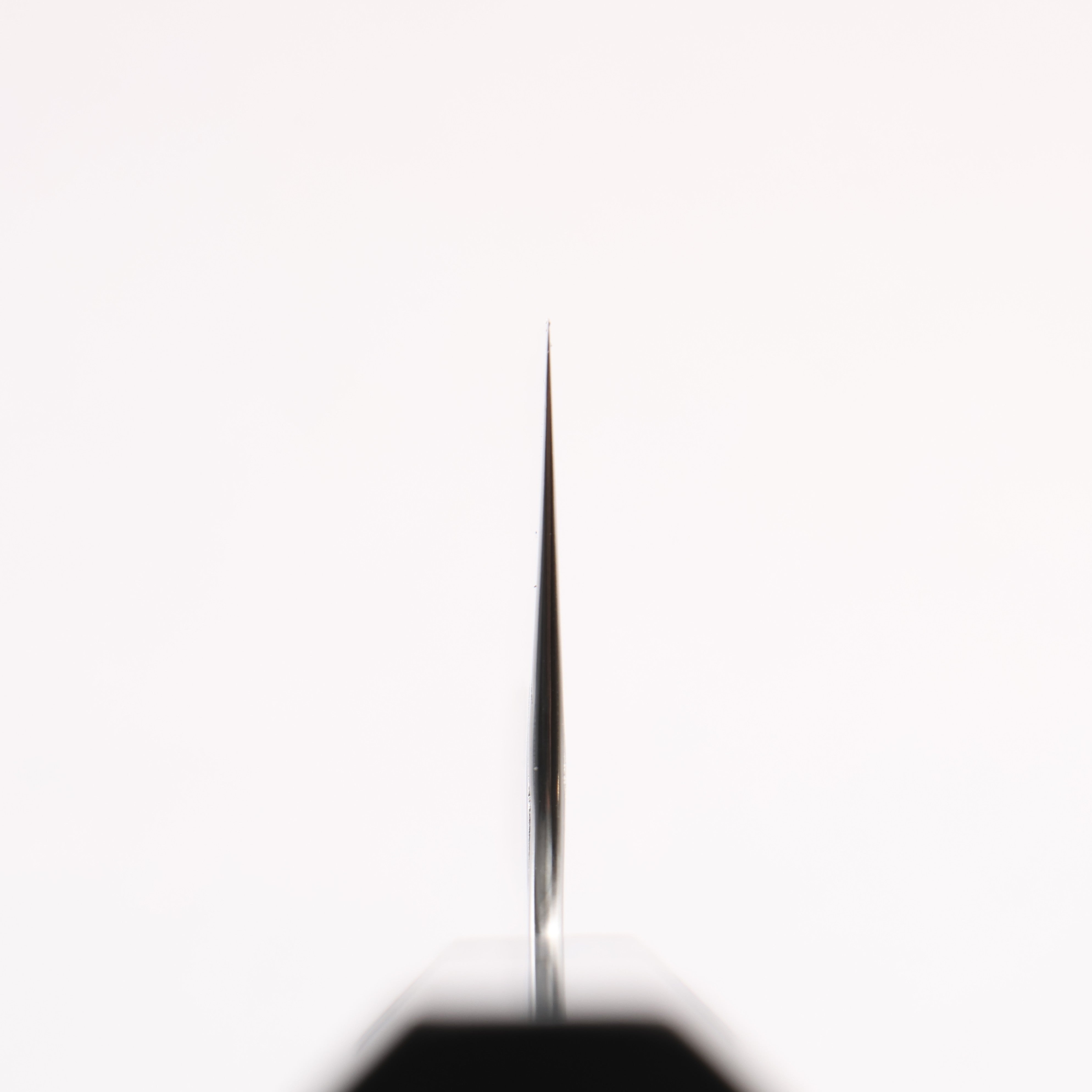 Yoshimi Kato SPG STRIX V-Hammered Nakiri 165mm Ebony Wood & Blue Ring Handle - Seisuke Knife
