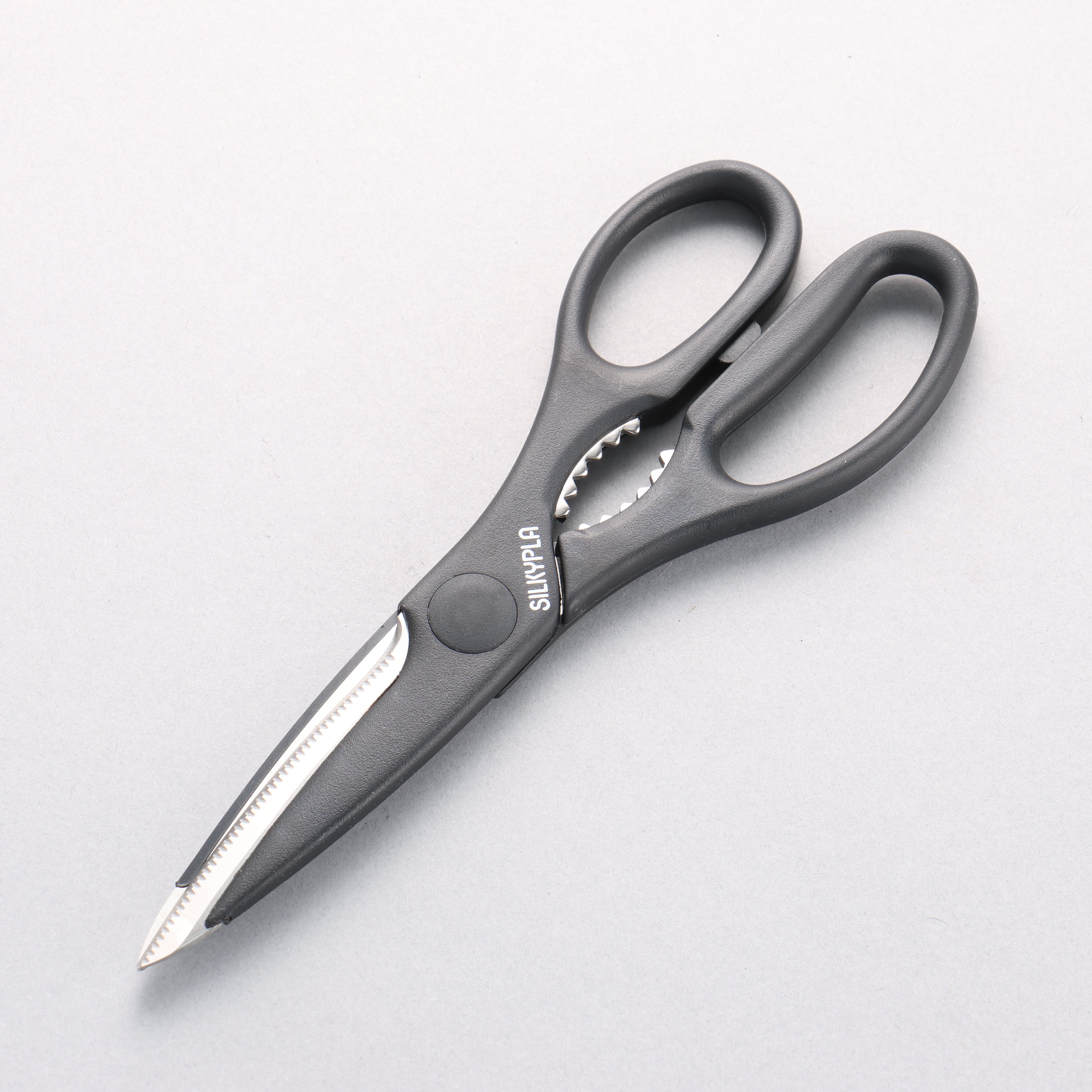 Silky Black Kitchen Shears - Seisuke Knife