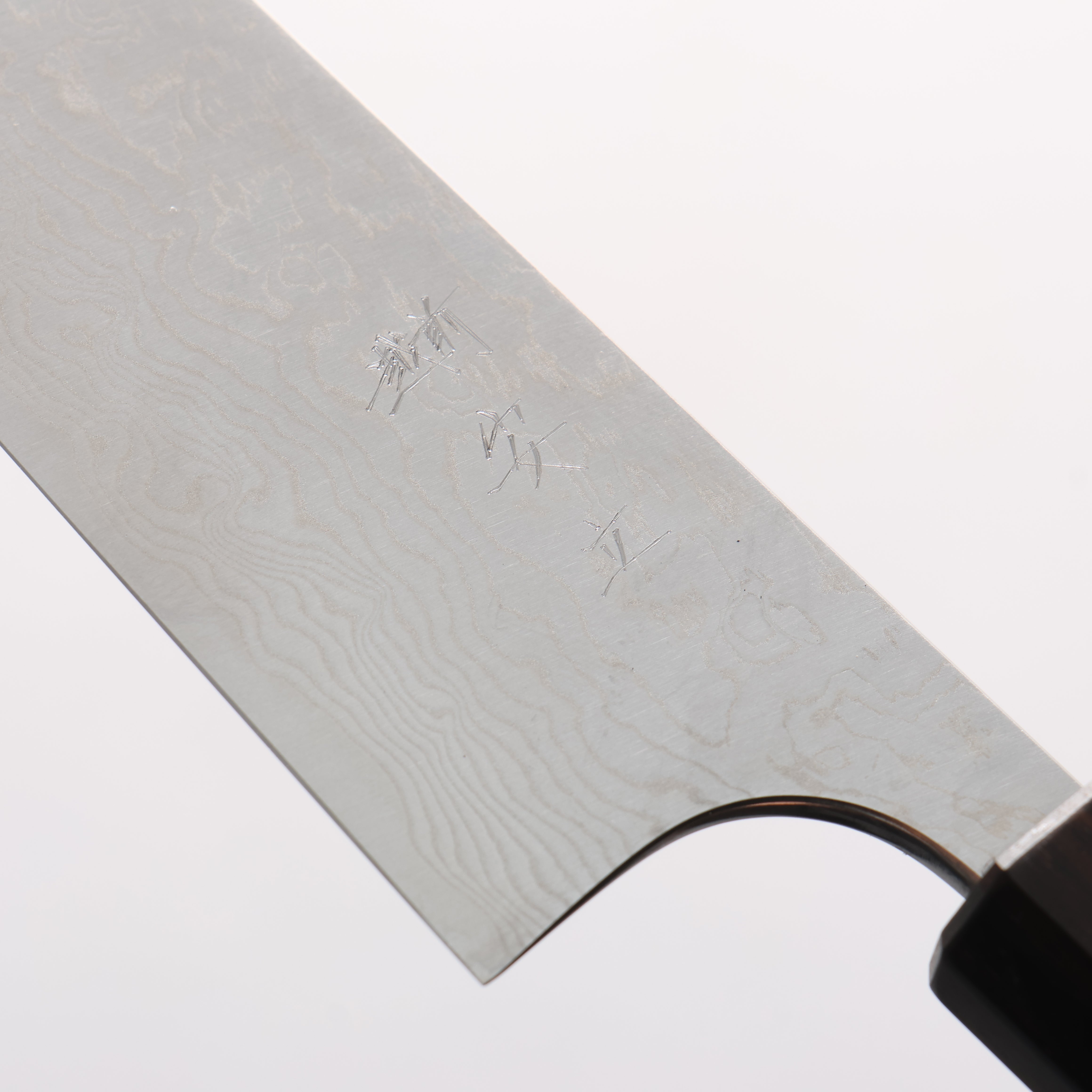 Anryu VG10 Migaki Damascus Petty-Utility 150mm Olive Wood Handle - Seisuke Knife