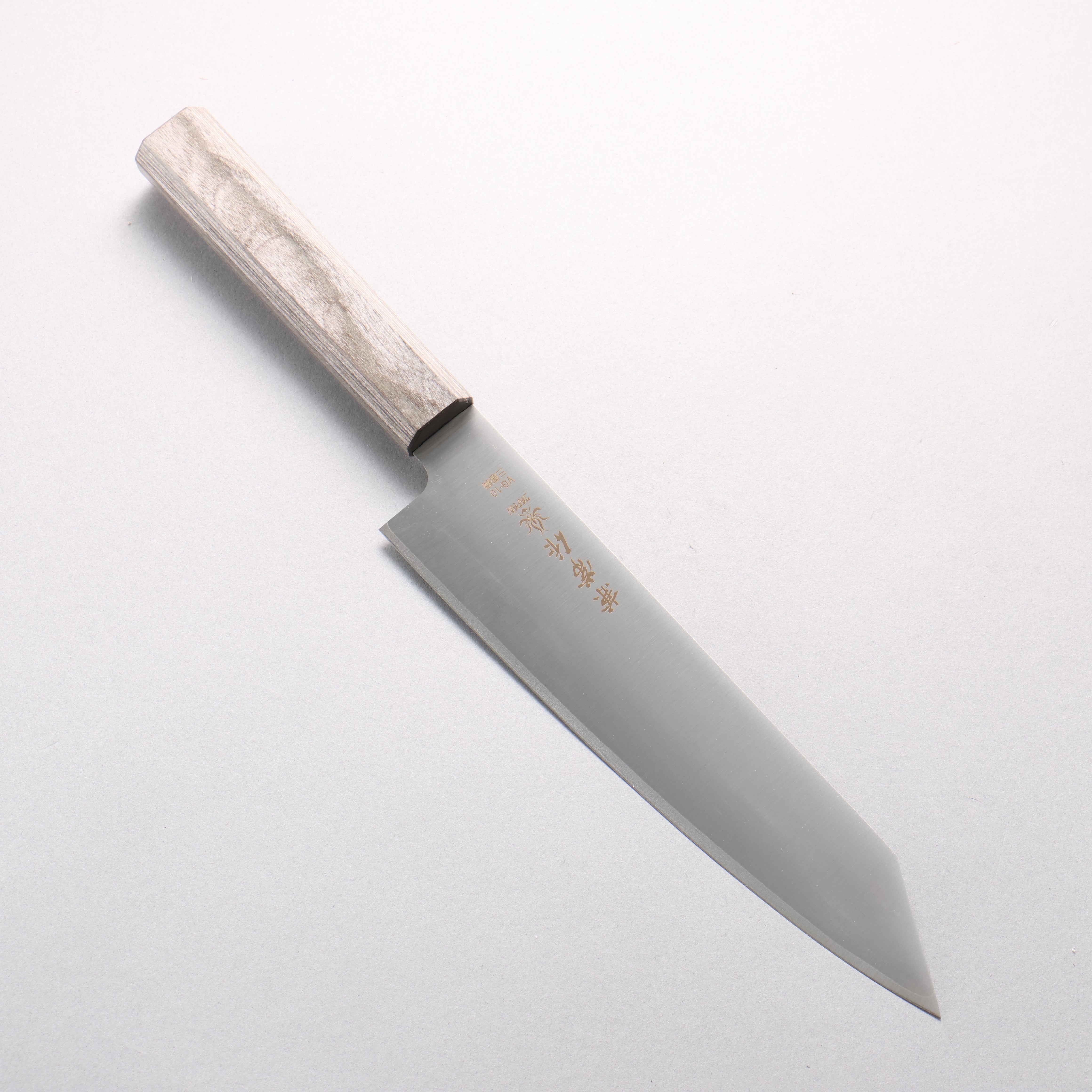 Kanetsune VG10 Kiritsuke Gyuto 210mm Gray Pakkawood Handle - Seisuke Knife