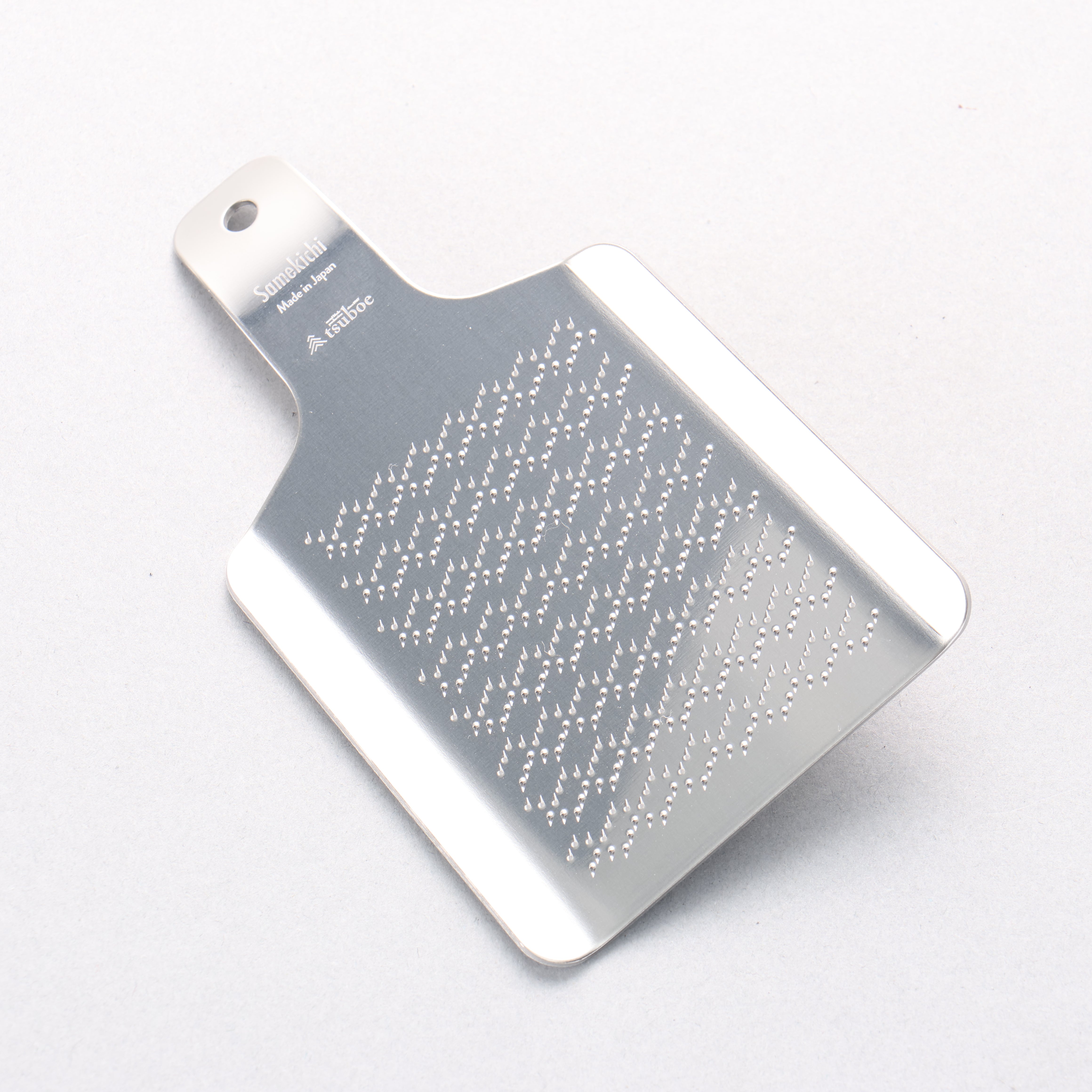 Mini Samekichi Wasabi Grater Stainless Steel 70mm x 120mm L - Seisuke Knife