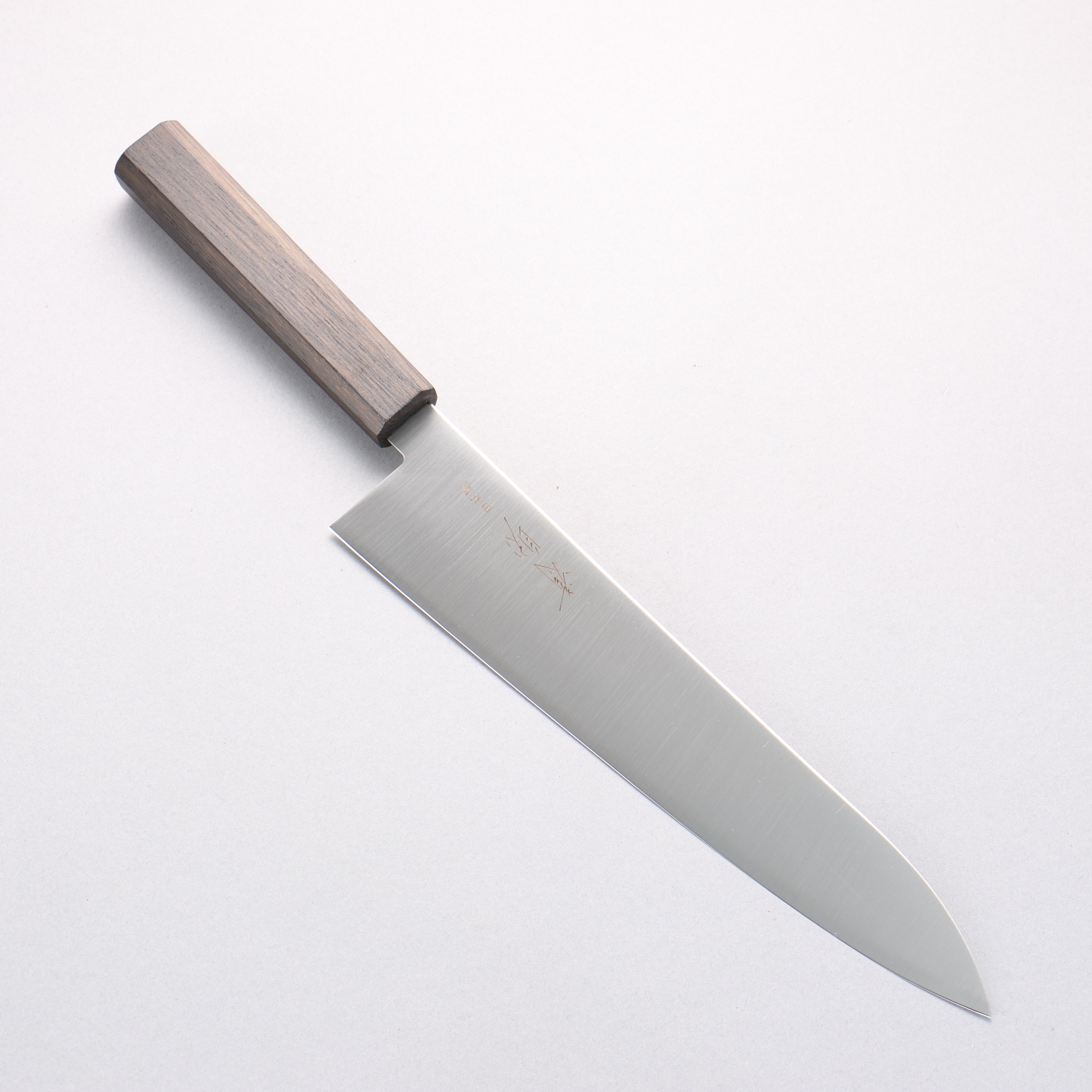Seisuke SK-4 Gyuto 240mm Burnt Oak (Lacquered) Handle - Seisuke Knife