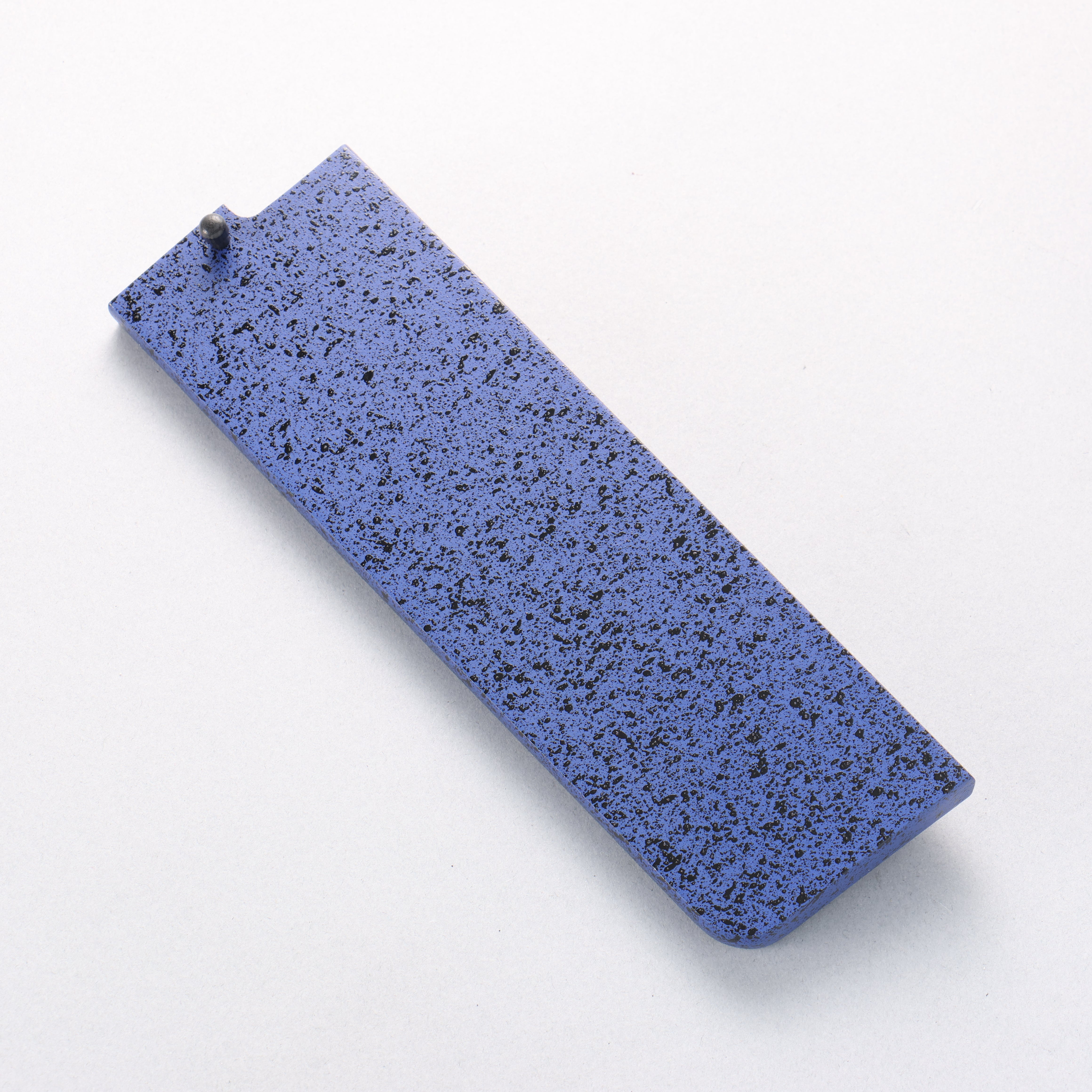 Kaneko Blue Pakkawood Saya Sheath for Nakiri with Plywood Pin 180mm (Cyu) - Seisuke Knife