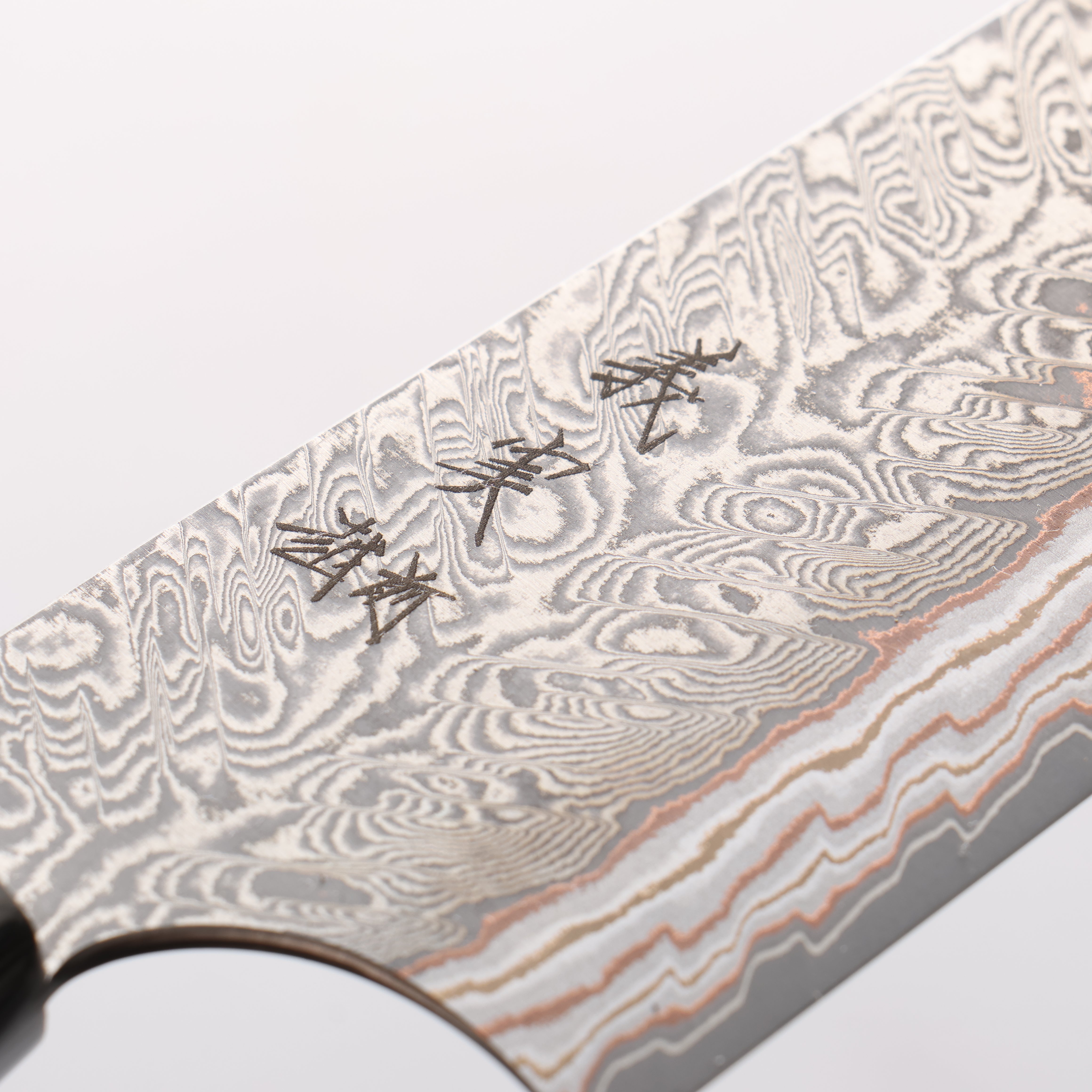 Yoshimi Kato VG10w Colored Damascus Kiritsuke Gyuto 210mm Green Acrylic Handle - Seisuke Knife