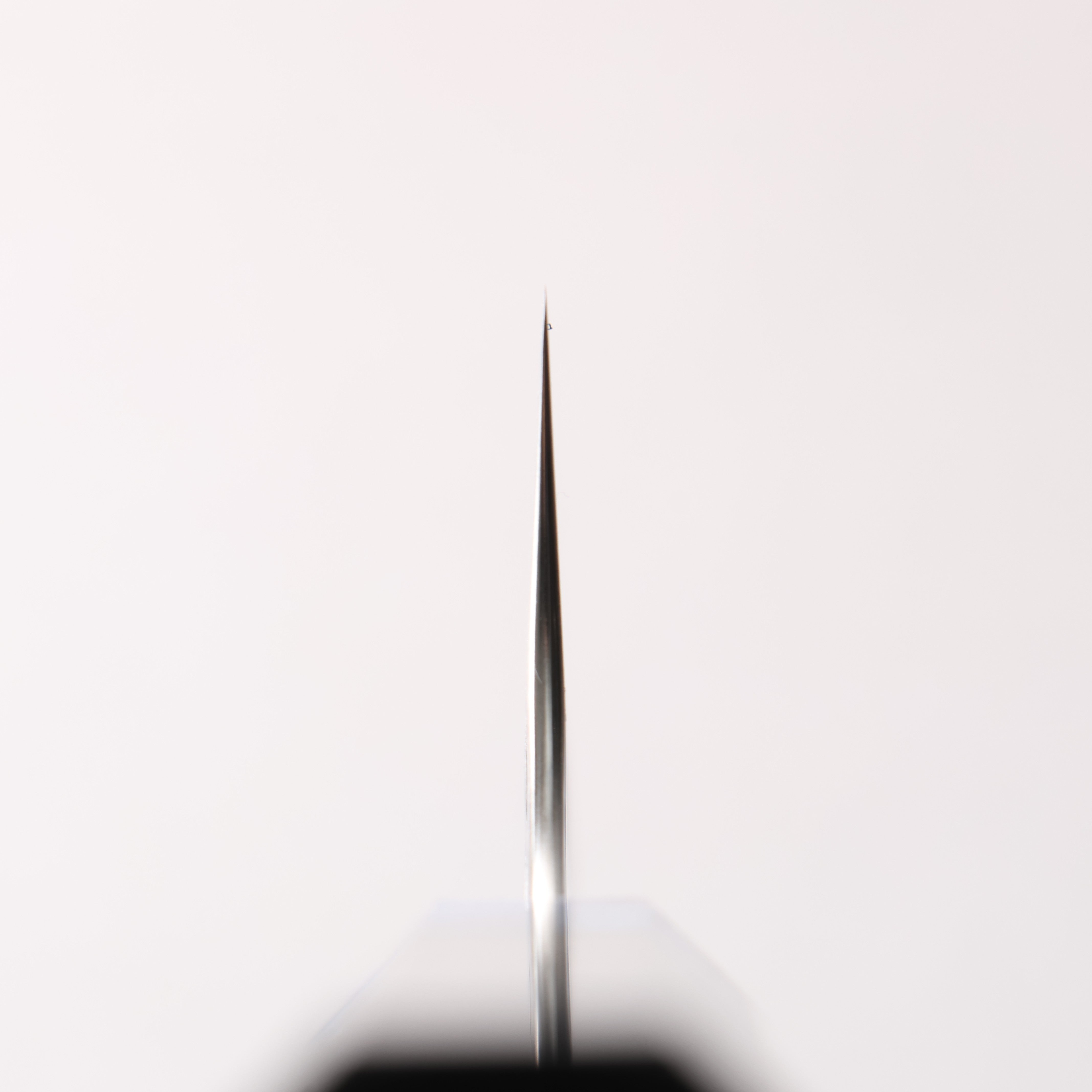 Yoshimi Kato Kasuri VG-XEOS Hammered Damascus Kiritsuke Gyuto 210mm Ebony Wood & Blue Marble Resin Handle - Seisuke Knife