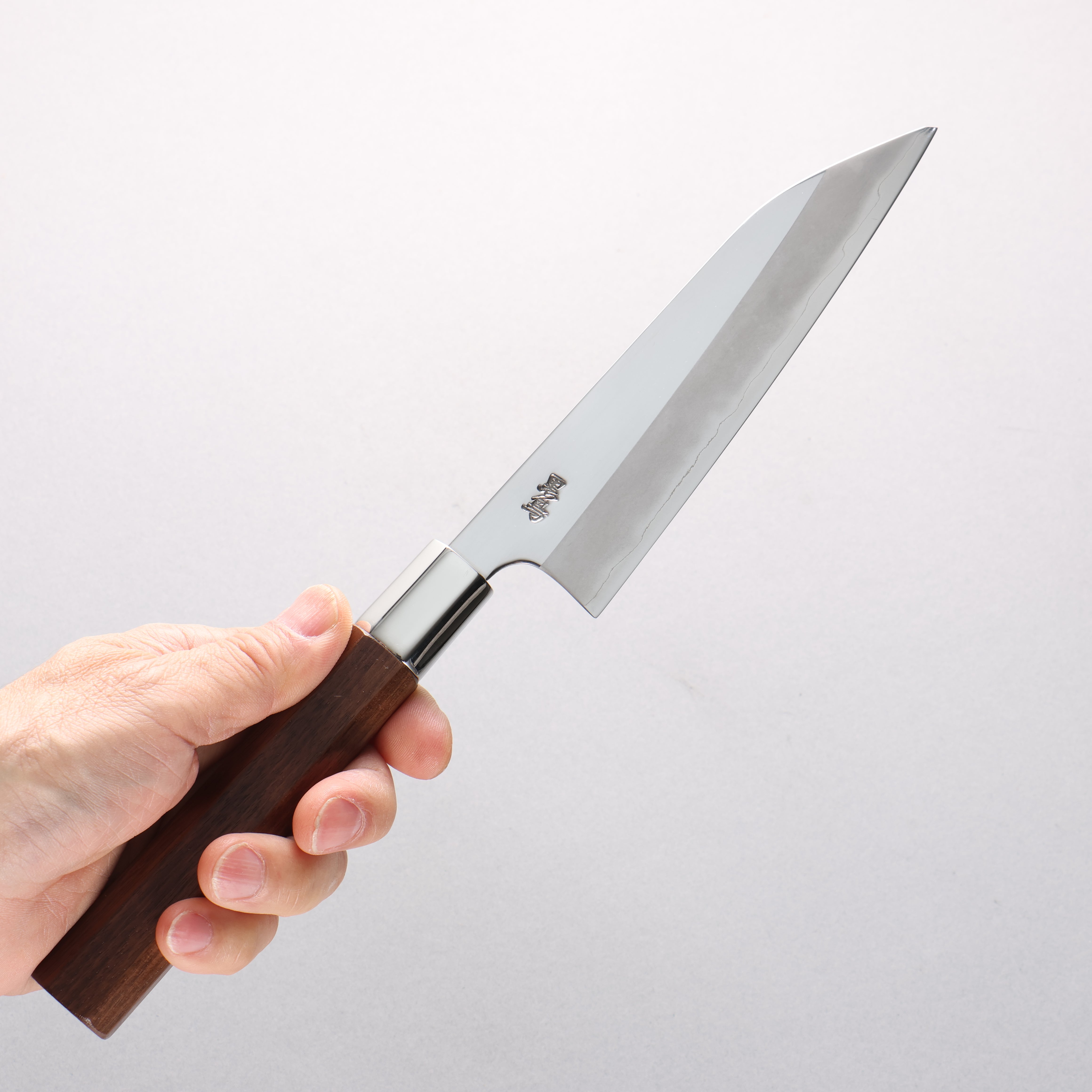 Kurotori Silver Steel No.3 Migaki Western Style Knife 150mm Walnut Handle - Seisuke Knife