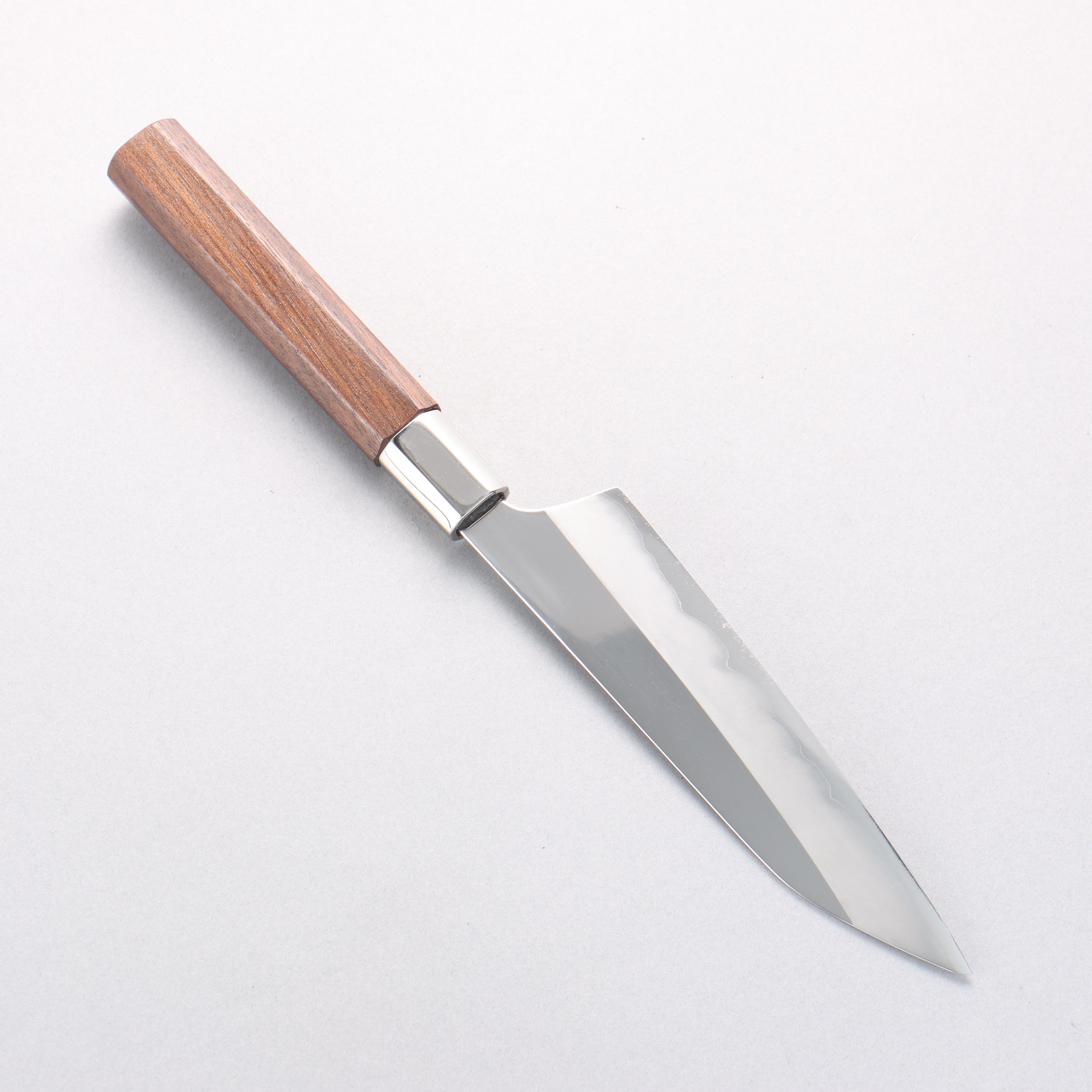 Kurotori Silver Steel No.3 Migaki Kiku Petty-Utility 150mm Walnut Handle - Seisuke Knife