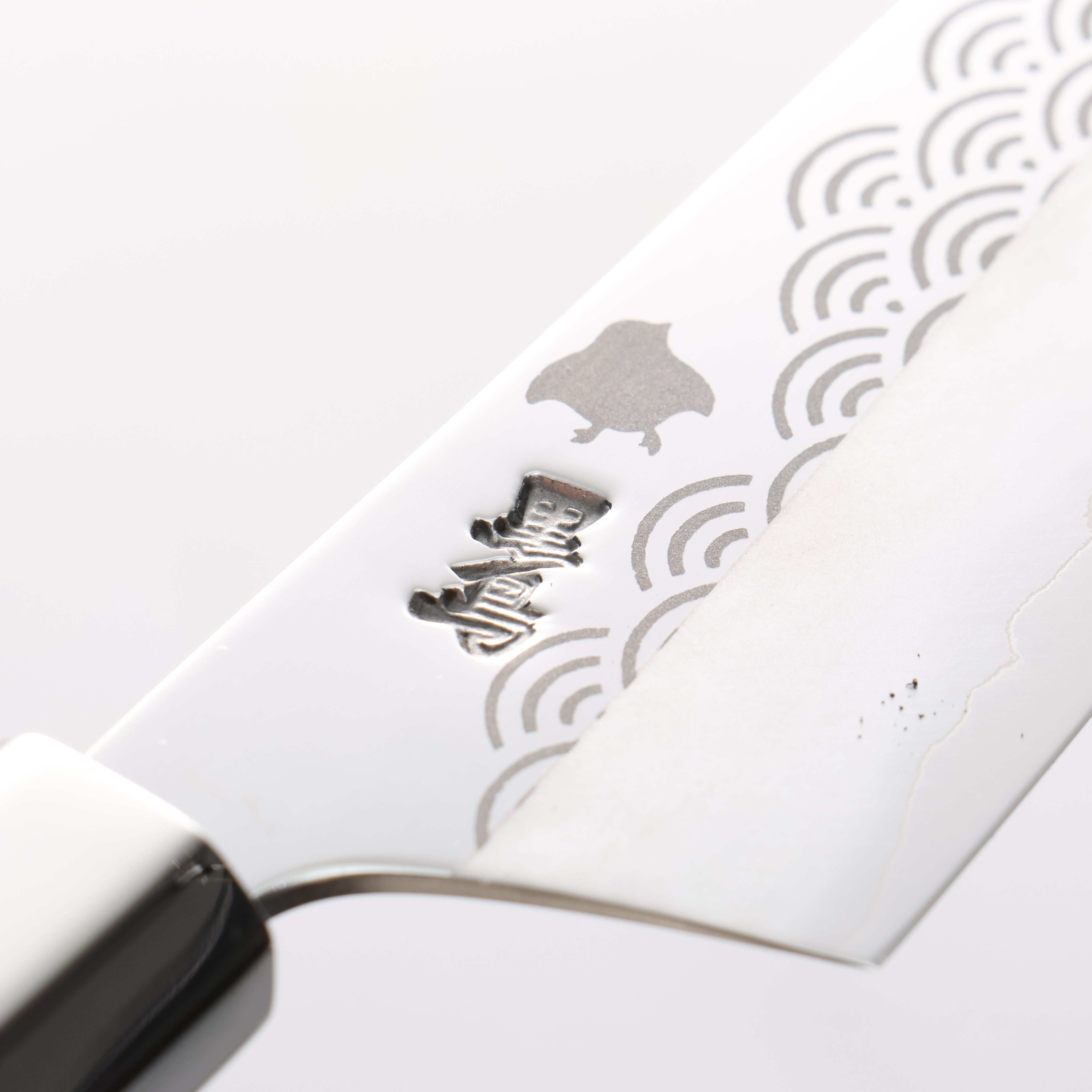 Kurotori Silver Steel No.3 Migaki Hama-Chidori Petty-Utility 150mm Walnut Handle - Seisuke Knife