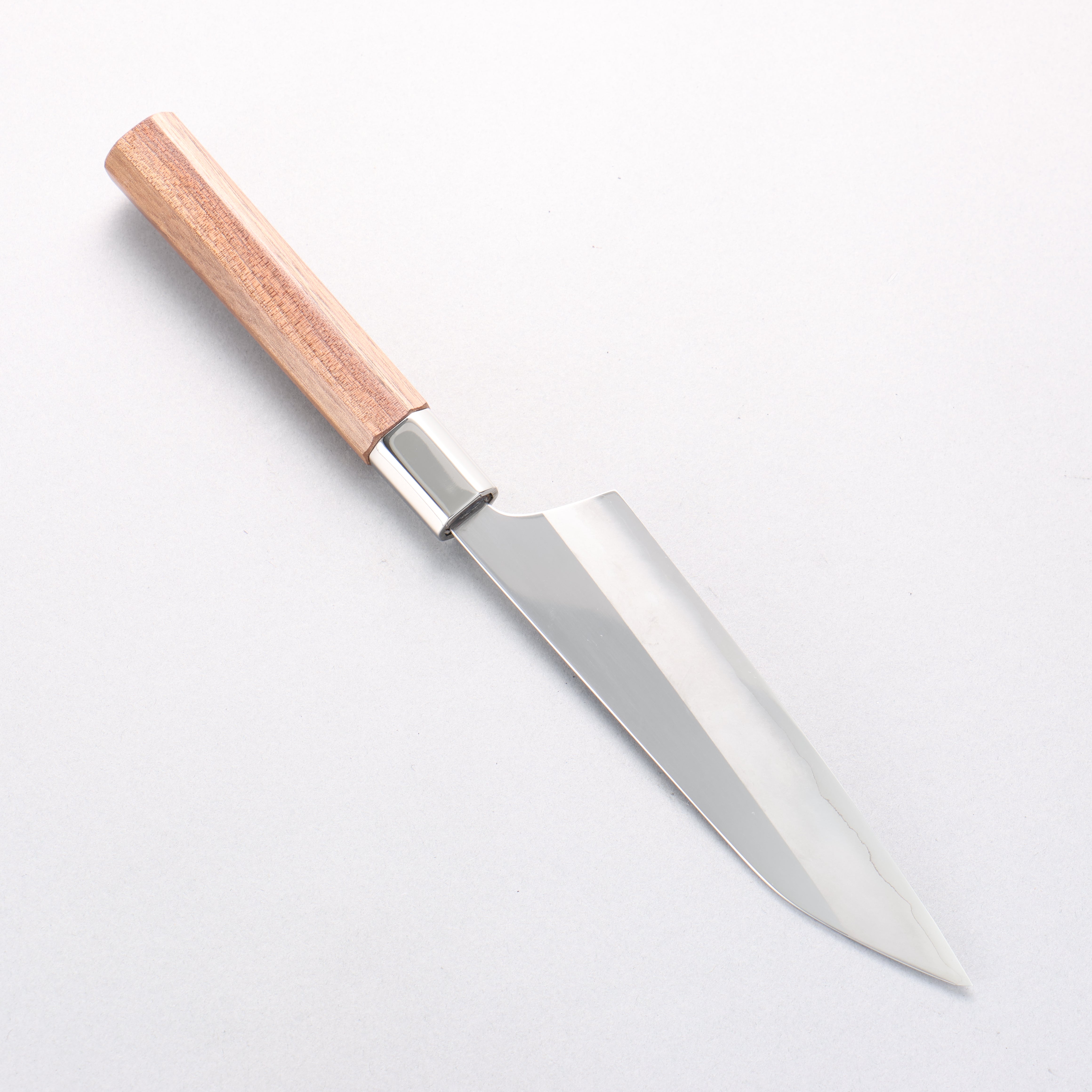 Kurotori Silver Steel No.3 Migaki Karakusa Petty-Utility 150mm Walnut Handle - Seisuke Knife