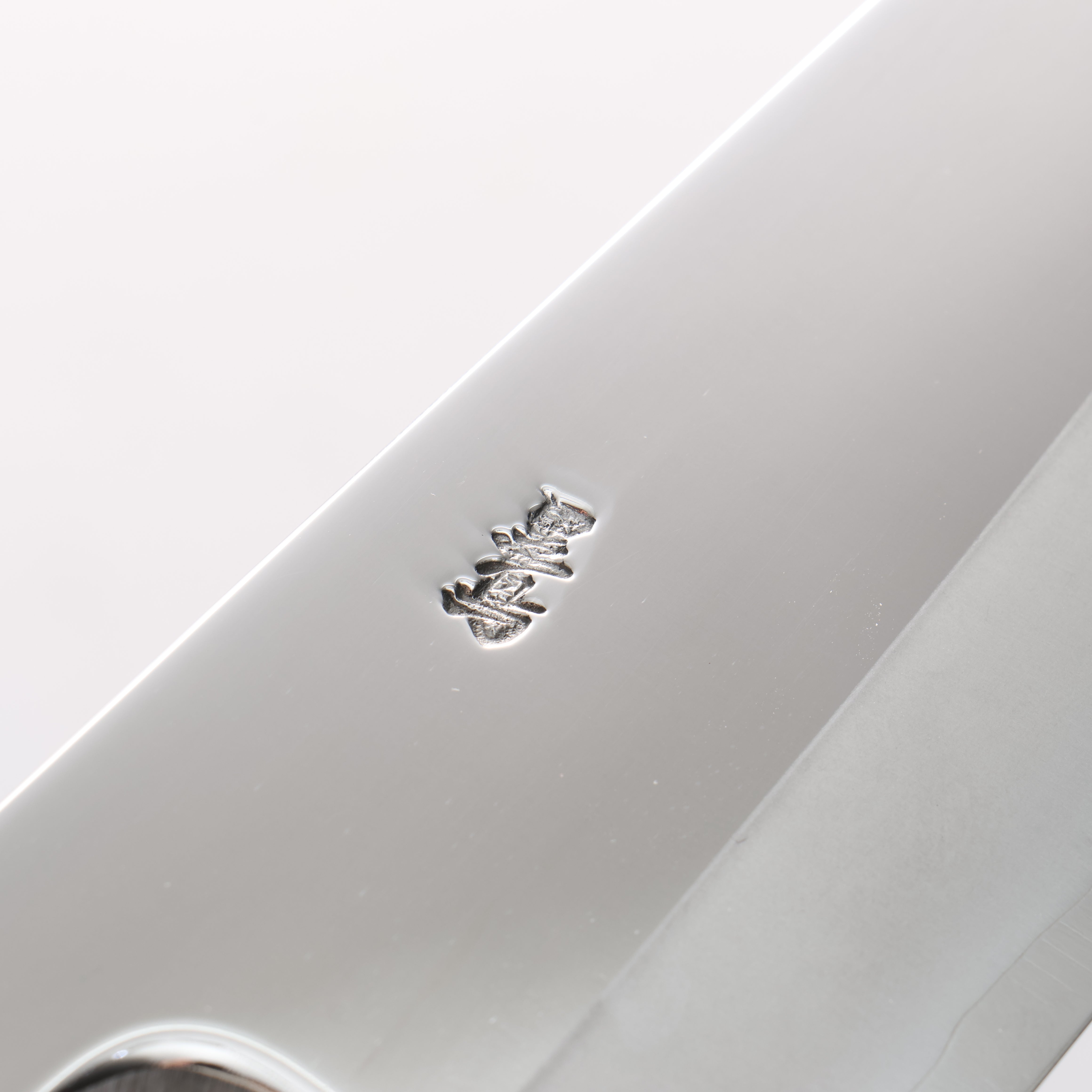 Kurotori Silver Steel No.3 Migaki Deba 195mm Walnut Handle - Seisuke Knife