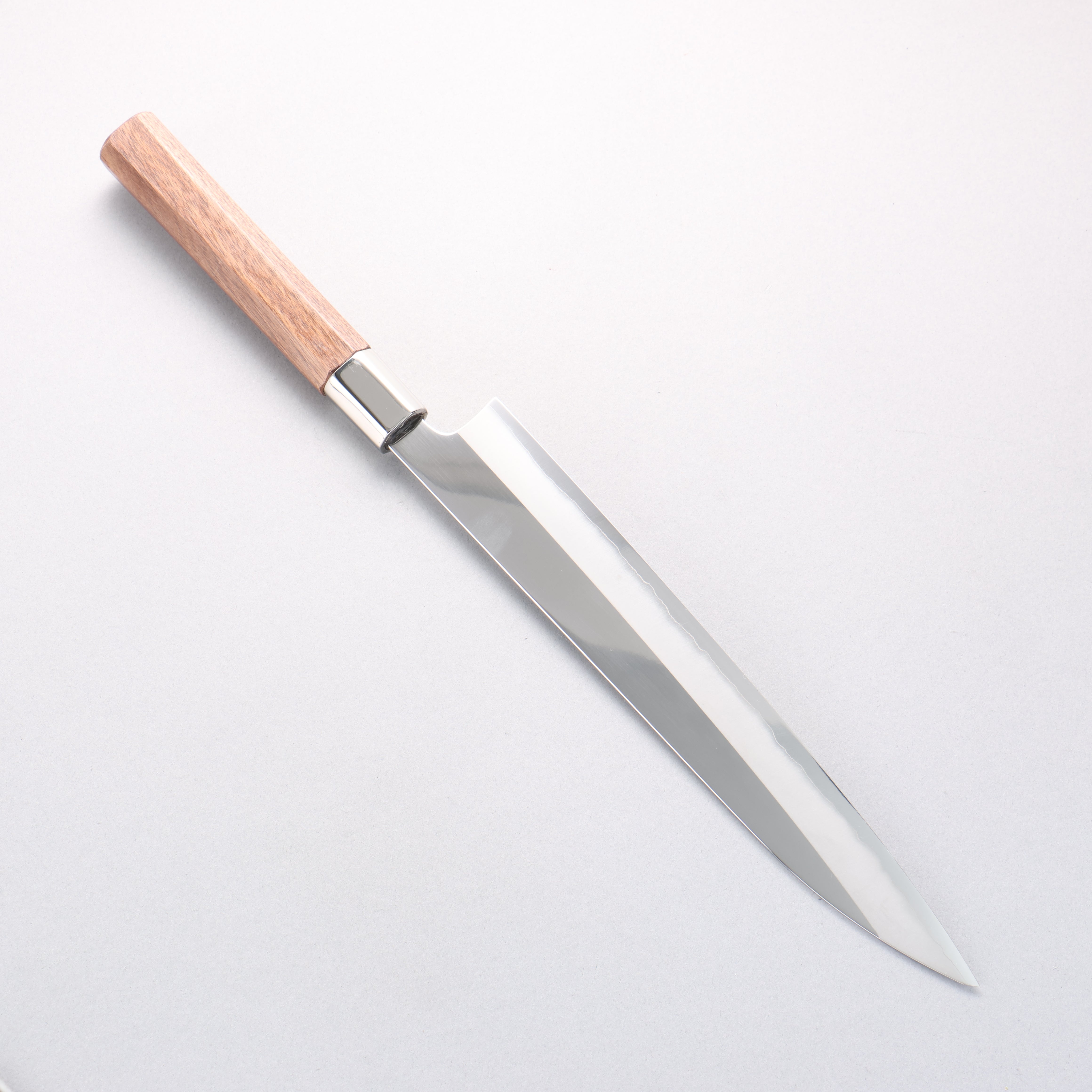 Kurotori Silver Steel No.3 Migaki Yanagiba 255mm Walnut Handle - Seisuke Knife