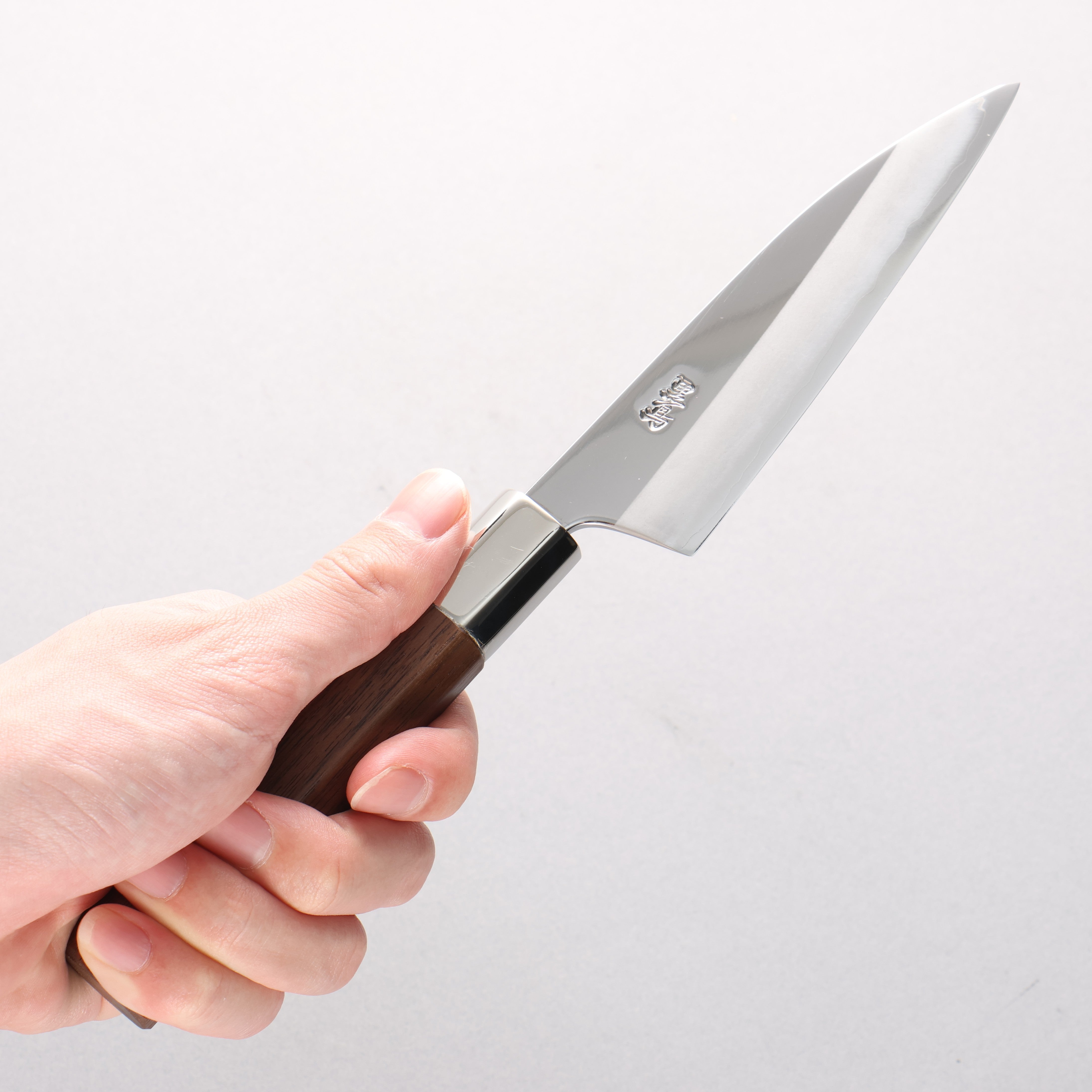 Kurotori Silver Steel No.3 Migaki Fish Gutting Knife 120mm Walnut Handle - Seisuke Knife