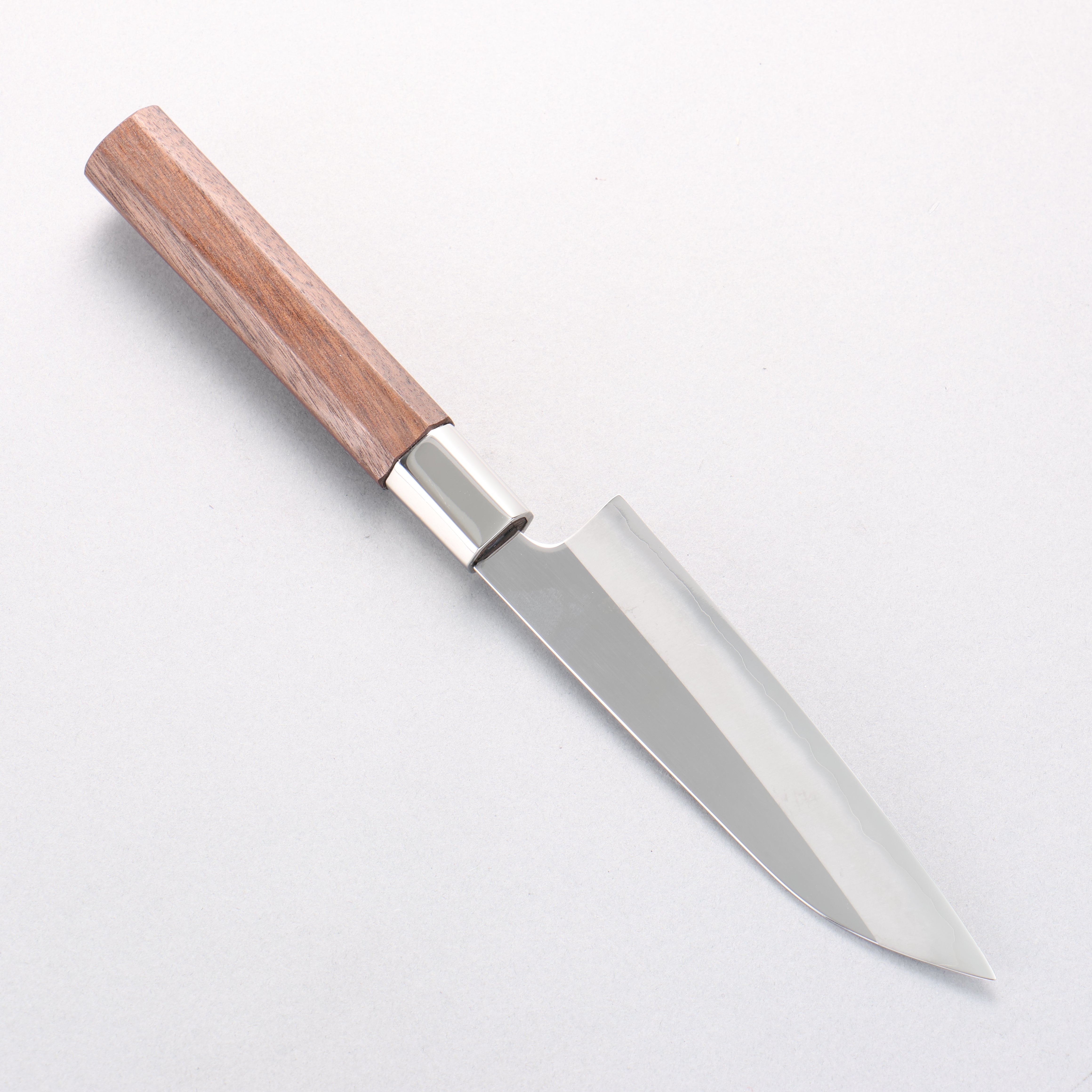Kurotori Silver Steel No.3 Migaki Western Style Knife 135mm Walnut Handle - Seisuke Knife