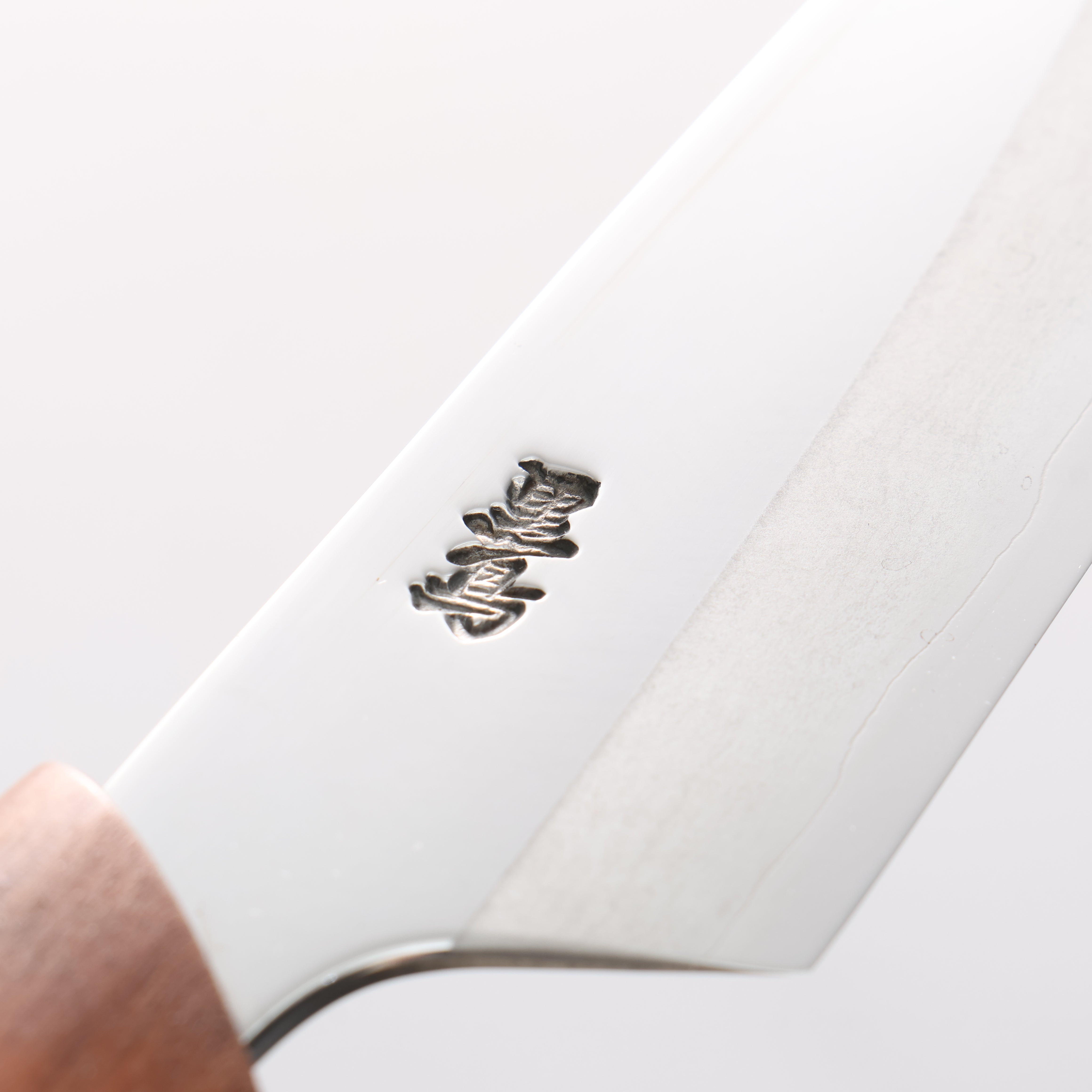 Kurotori Silver Steel No.3 Migaki Petty-Utility 135mm Chinese Quince Handle with Sheath - Seisuke Knife