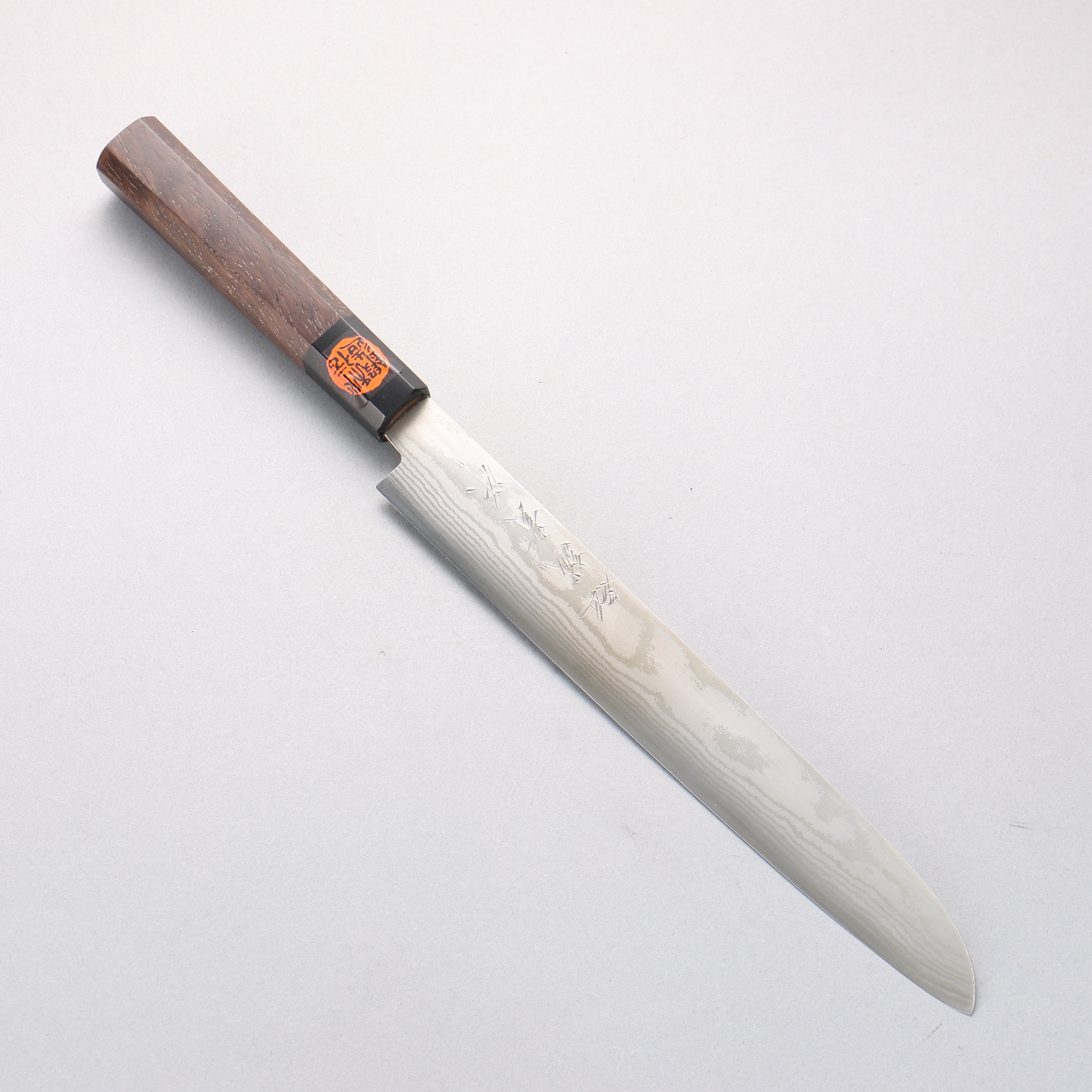 Shigeki Tanaka VG10 Bread Slicer 240mm Walnut Handle - Seisuke Knife