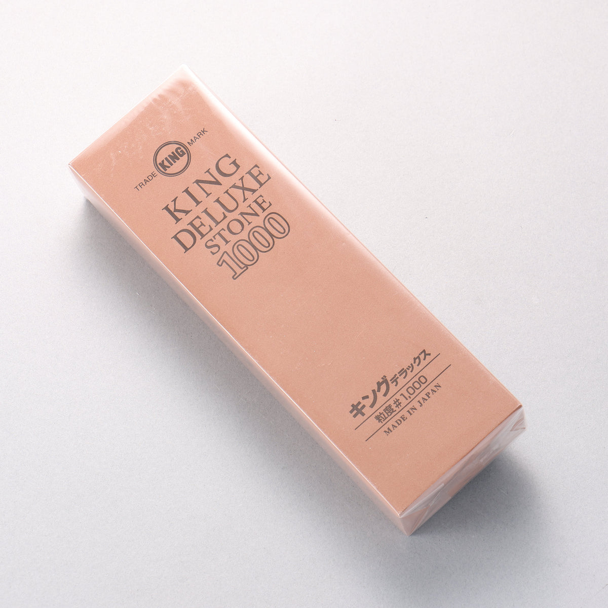 King Standard Size Sharpening Stone #1000 207 x 66 x 34mm - Seisuke Knife