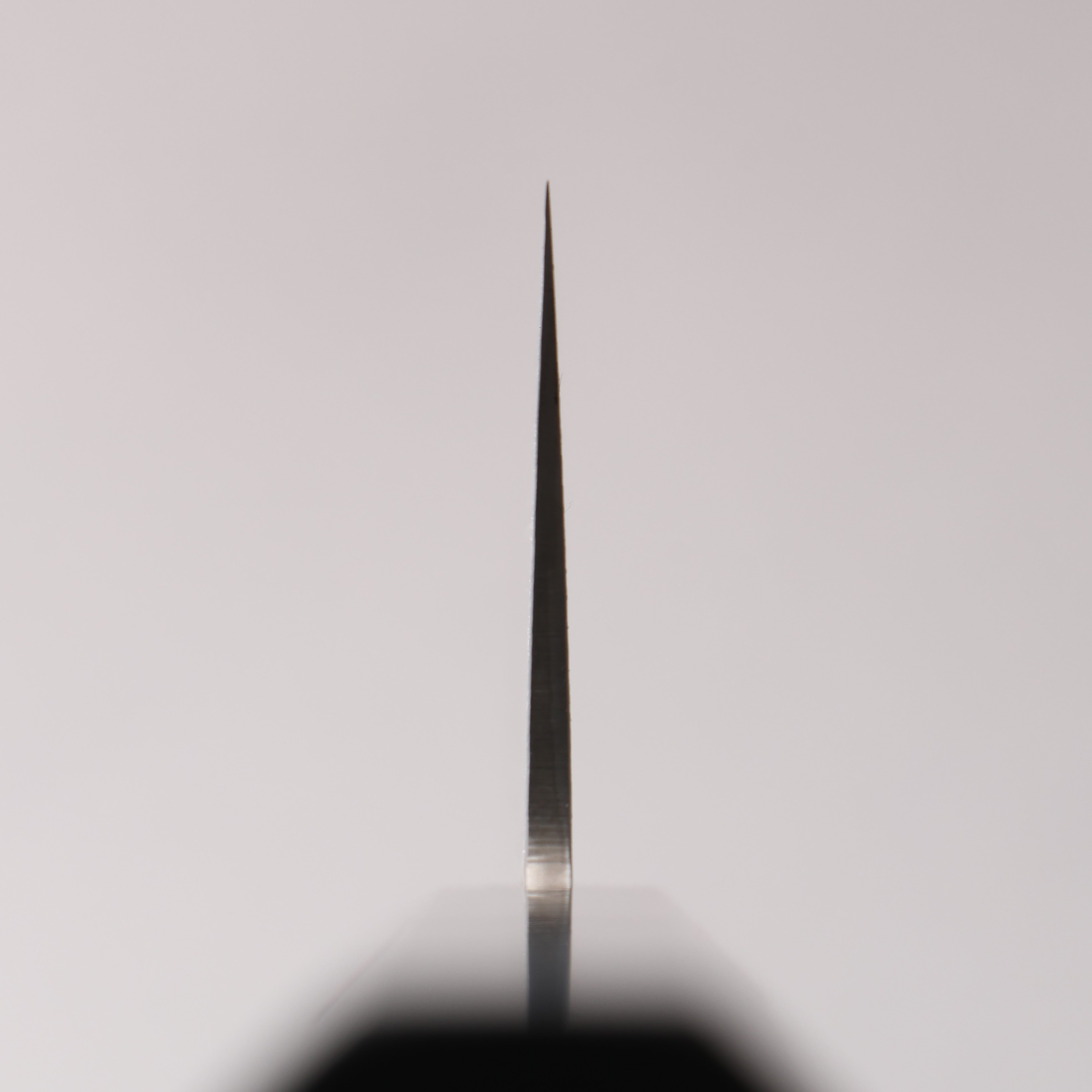 Shigeki Tanaka Habakiri SG2 Damascus Nakiri 165mm Ebony Wood & Black Water Buffalo Horn Handle - Seisuke Knife