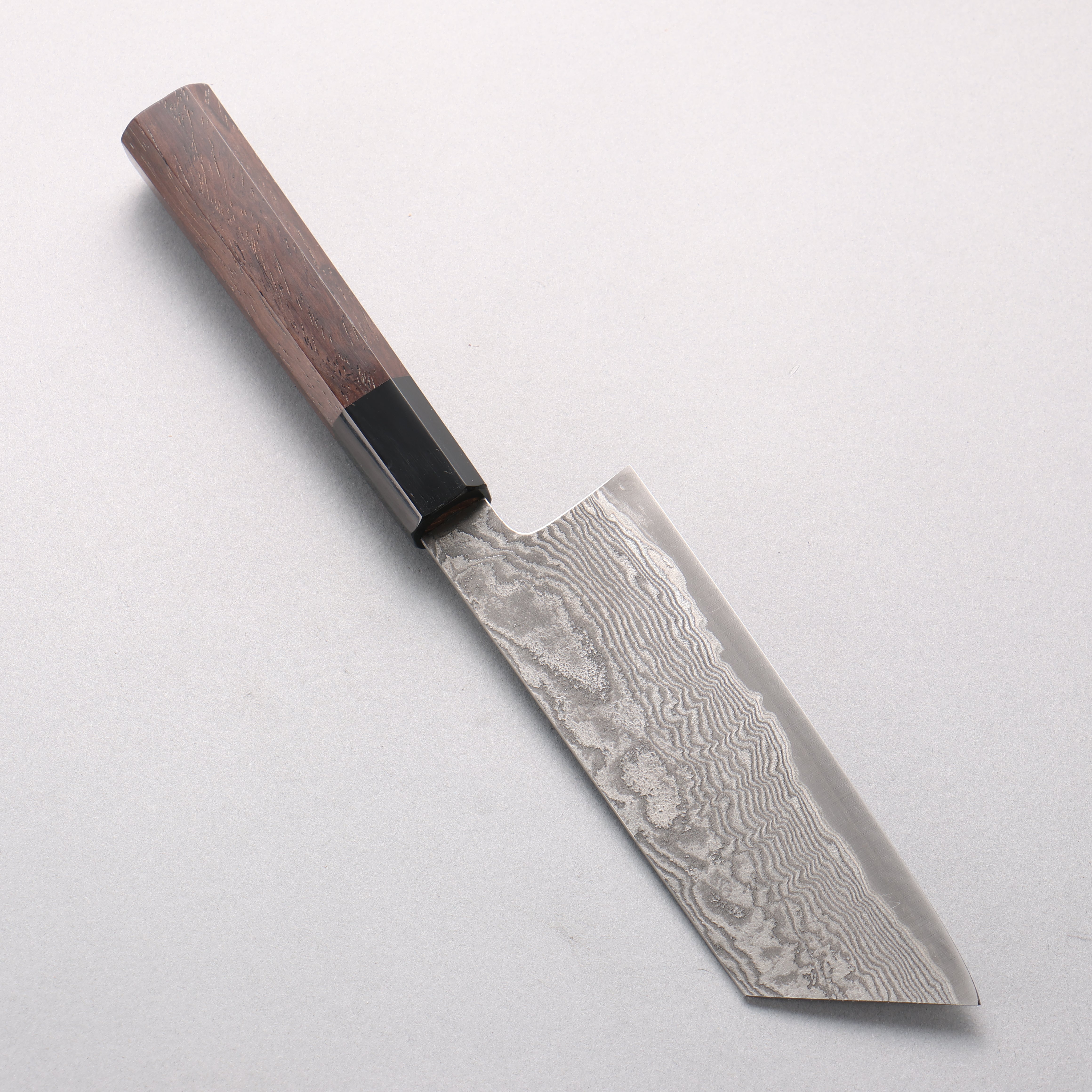 Shigeki Tanaka Harukaze SG2 Damascus Nakiri 165mm Walnut Handle - Seisuke Knife