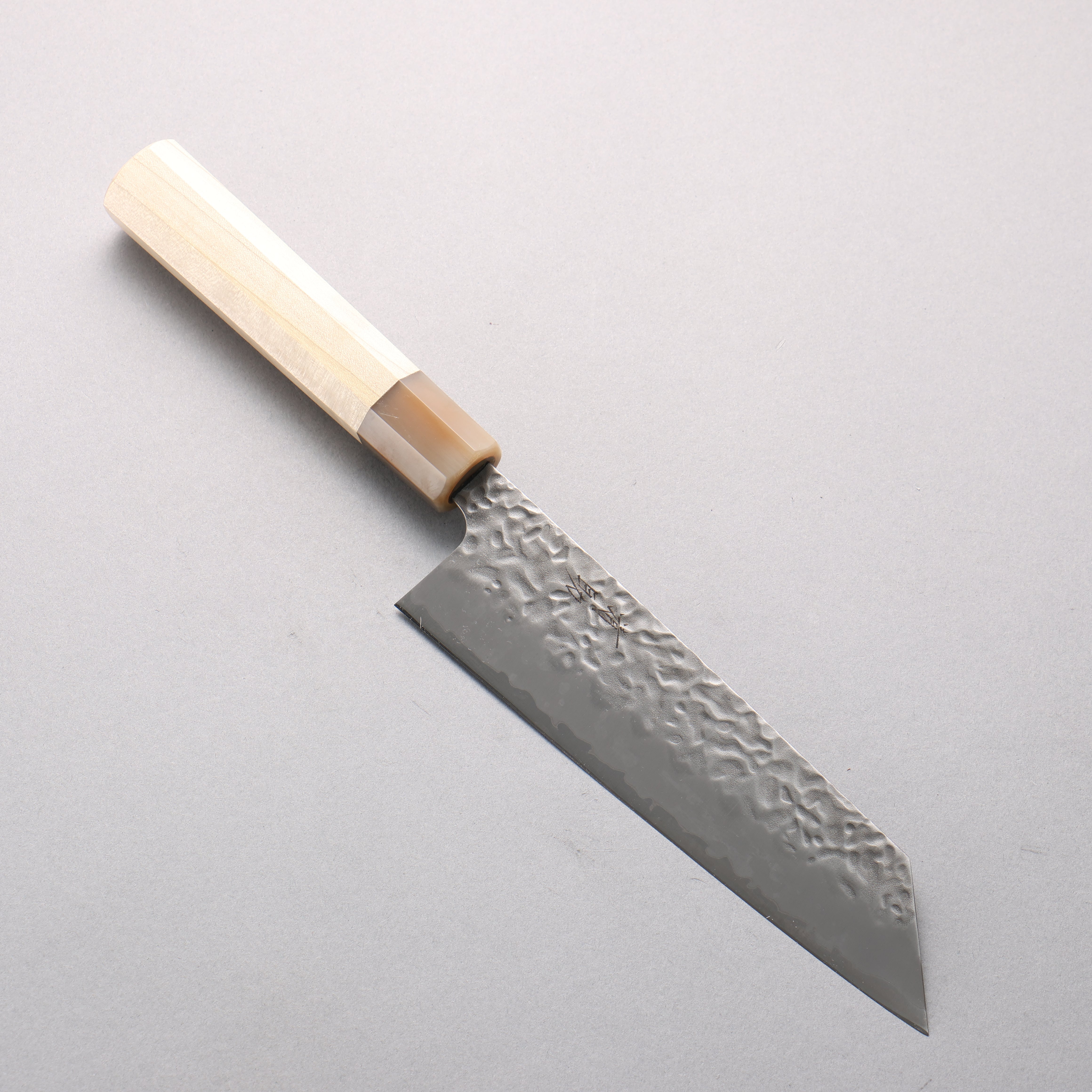 Seisuke Kumo White Steel No.1 Hammered Bunka 165mm Magnolia Handle - Seisuke Knife