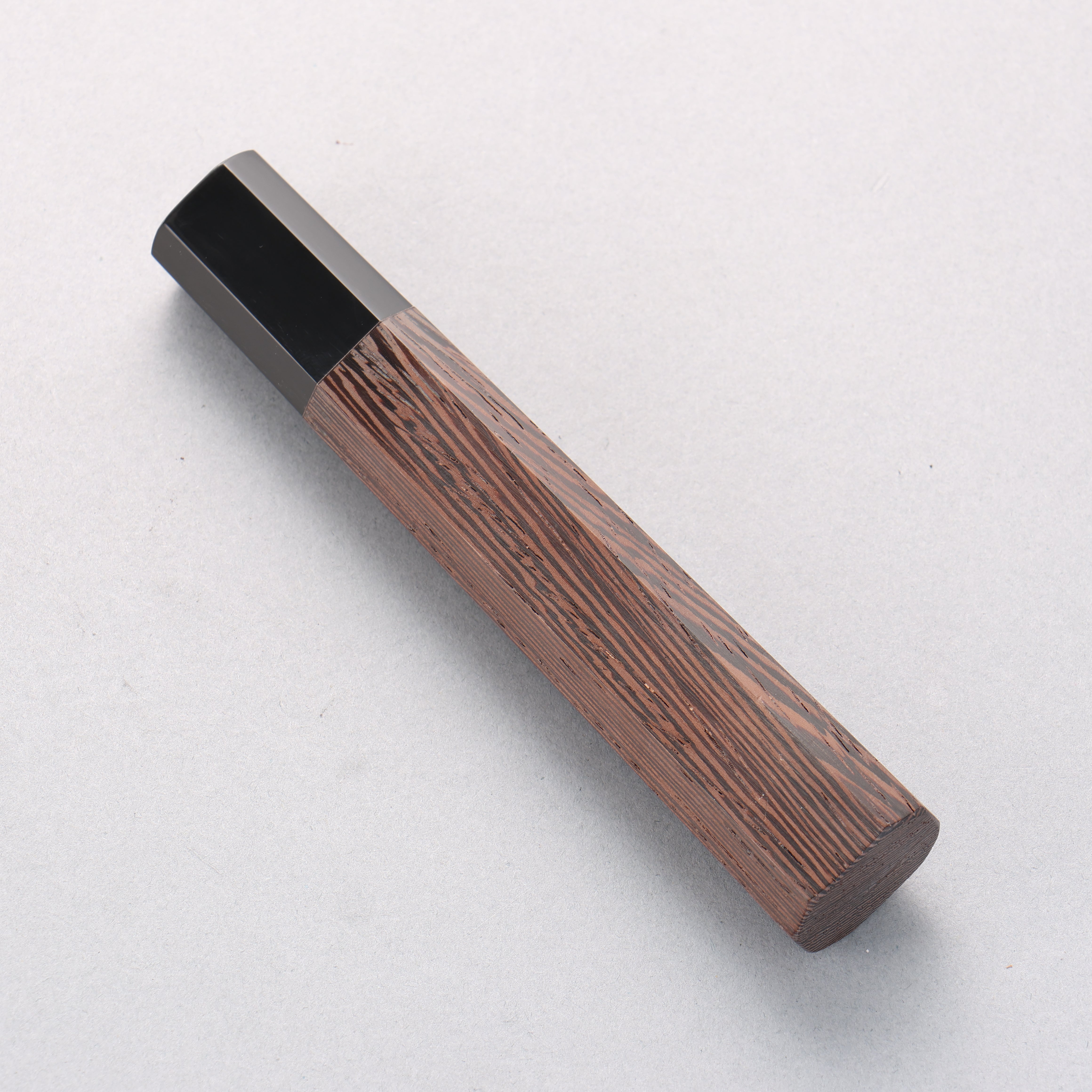 Octagonal Wenge Knife Handle (Large) - Seisuke Knife