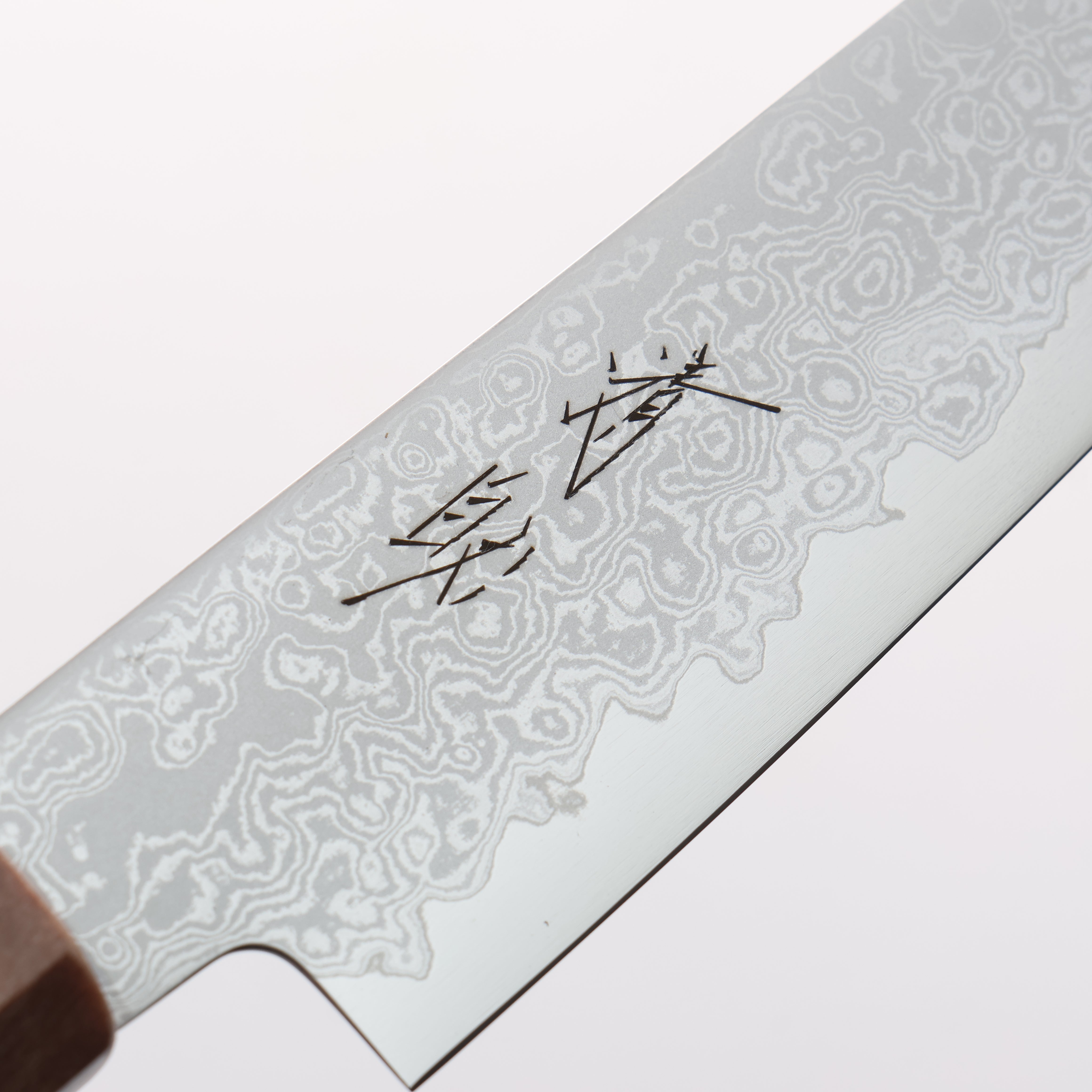 Seisuke VG10 Damascus Kiritsuke Petty-Utility 150mm Maple with White Resin Handle - Seisuke Knife