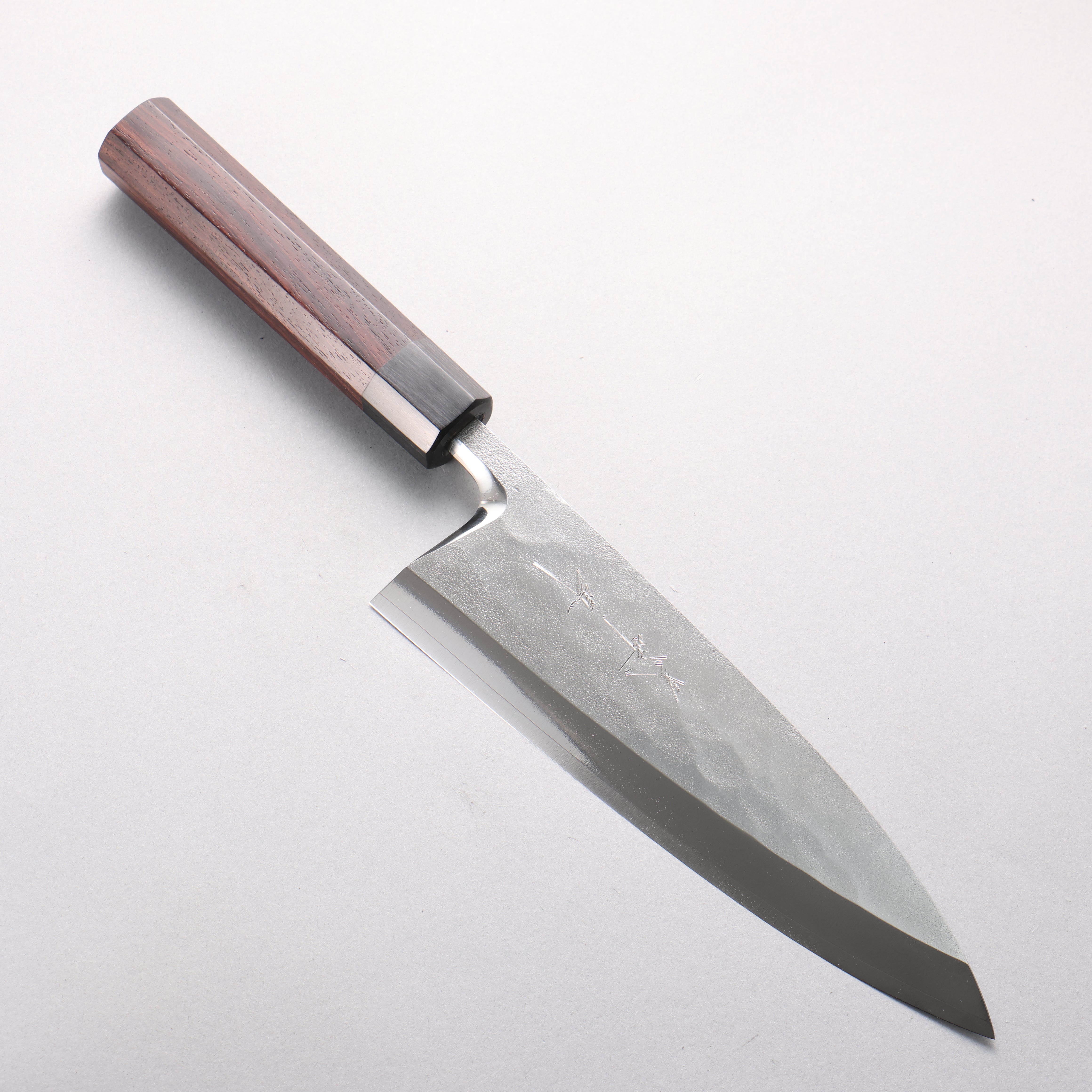 [Ginza Only] Yu Kurosaki SG2 Nashiji Aideba 210mm Rosewood (Ferrule: Black Pakka Wood) Handle with Sheath - Seisuke Knife