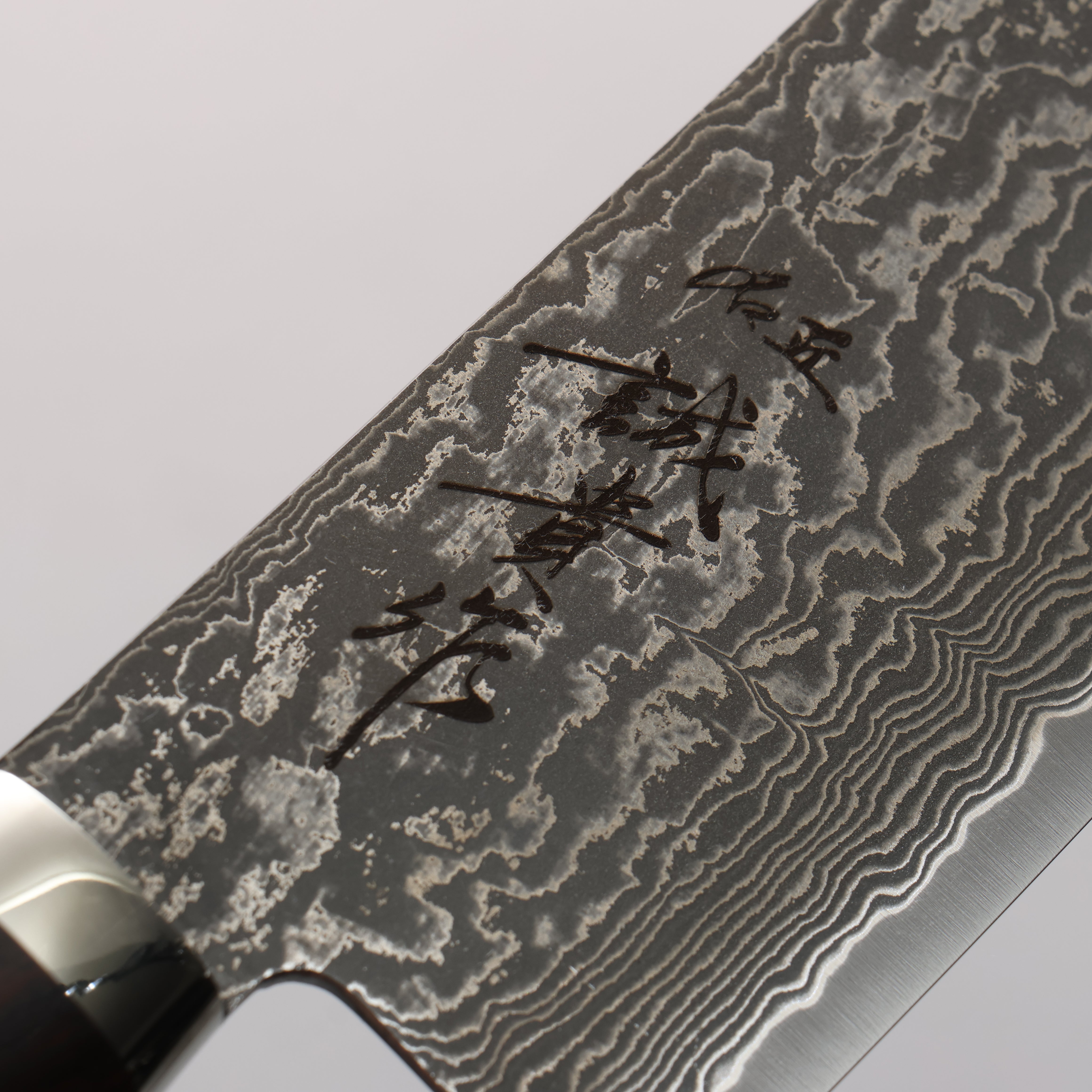 Shigeki Tanaka Amaterasu SG2 Damascus Nakiri 165mm Ironwood Handle - Seisuke Knife