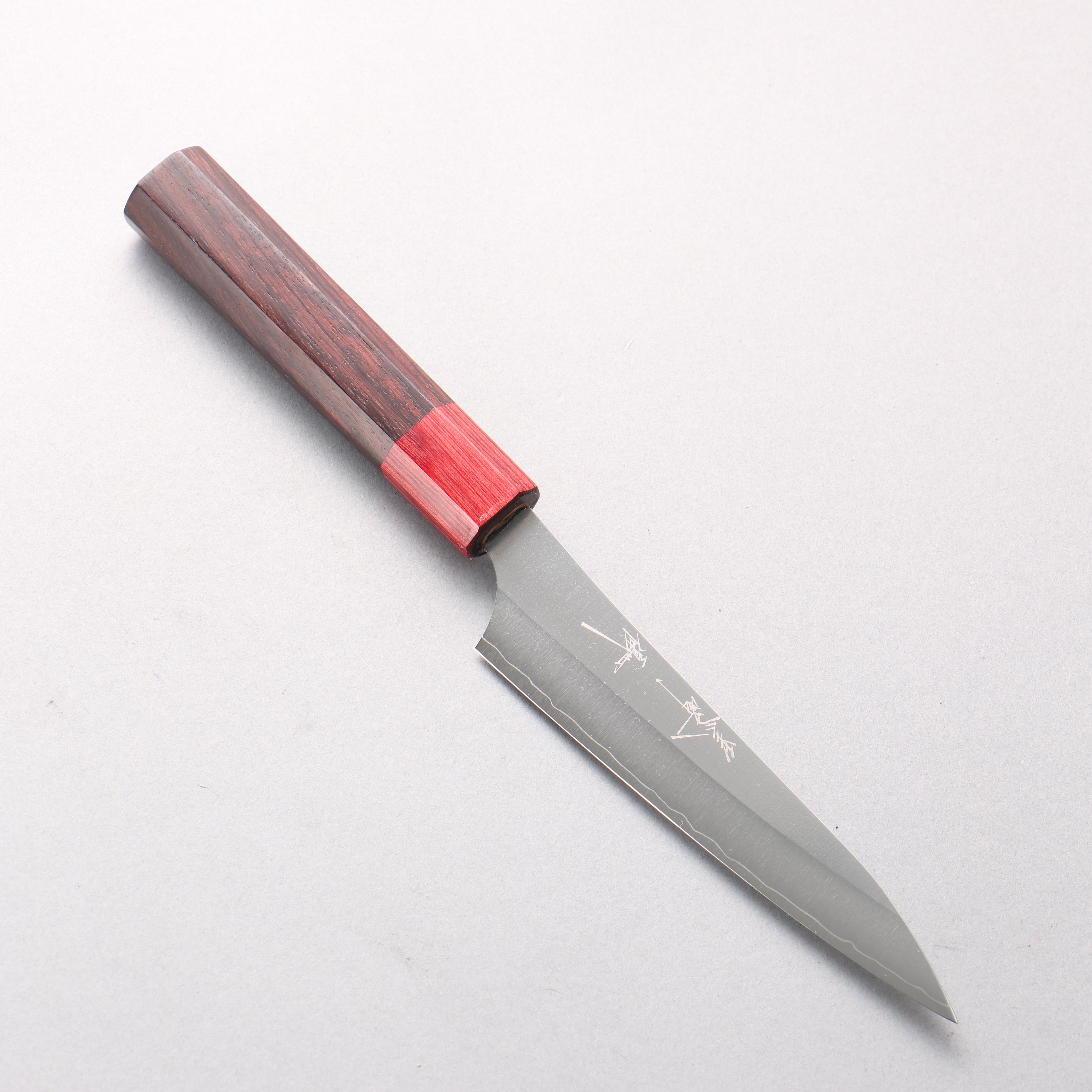 Yu Kurosaki New Gekko VG-XEOS Petty-Utility 130mm Rosewood (ferrule: Red Pakka wood) Handle - Seisuke Knife