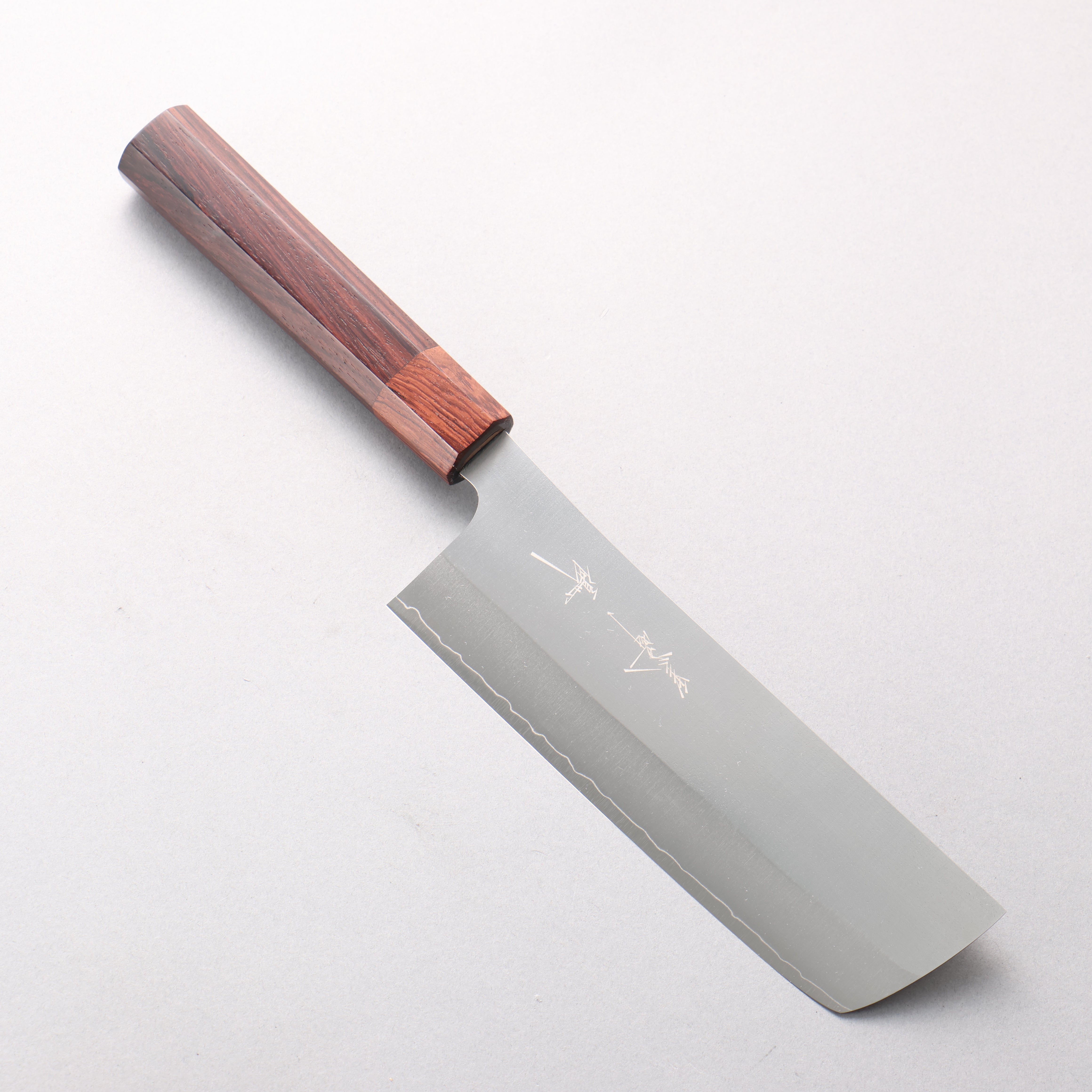 Yu Kurosaki New Gekko VG-XEOS Nakiri 165mm Honduras Rosewood Handle - Seisuke Knife