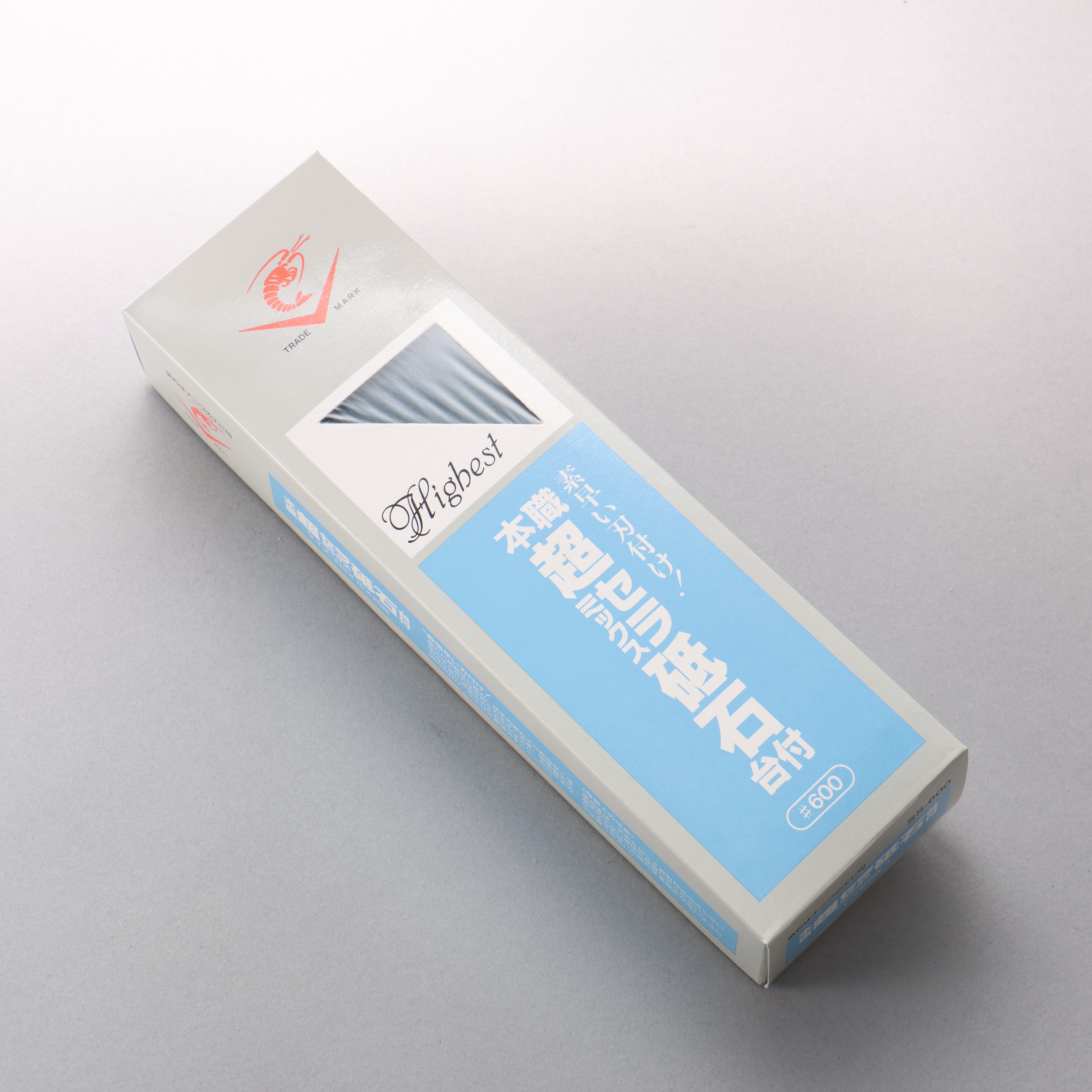 Naniwa Chou Ceramics with Base Sharpening Stone #600 SS-600 210 x 70 x 25mm - Seisuke Knife