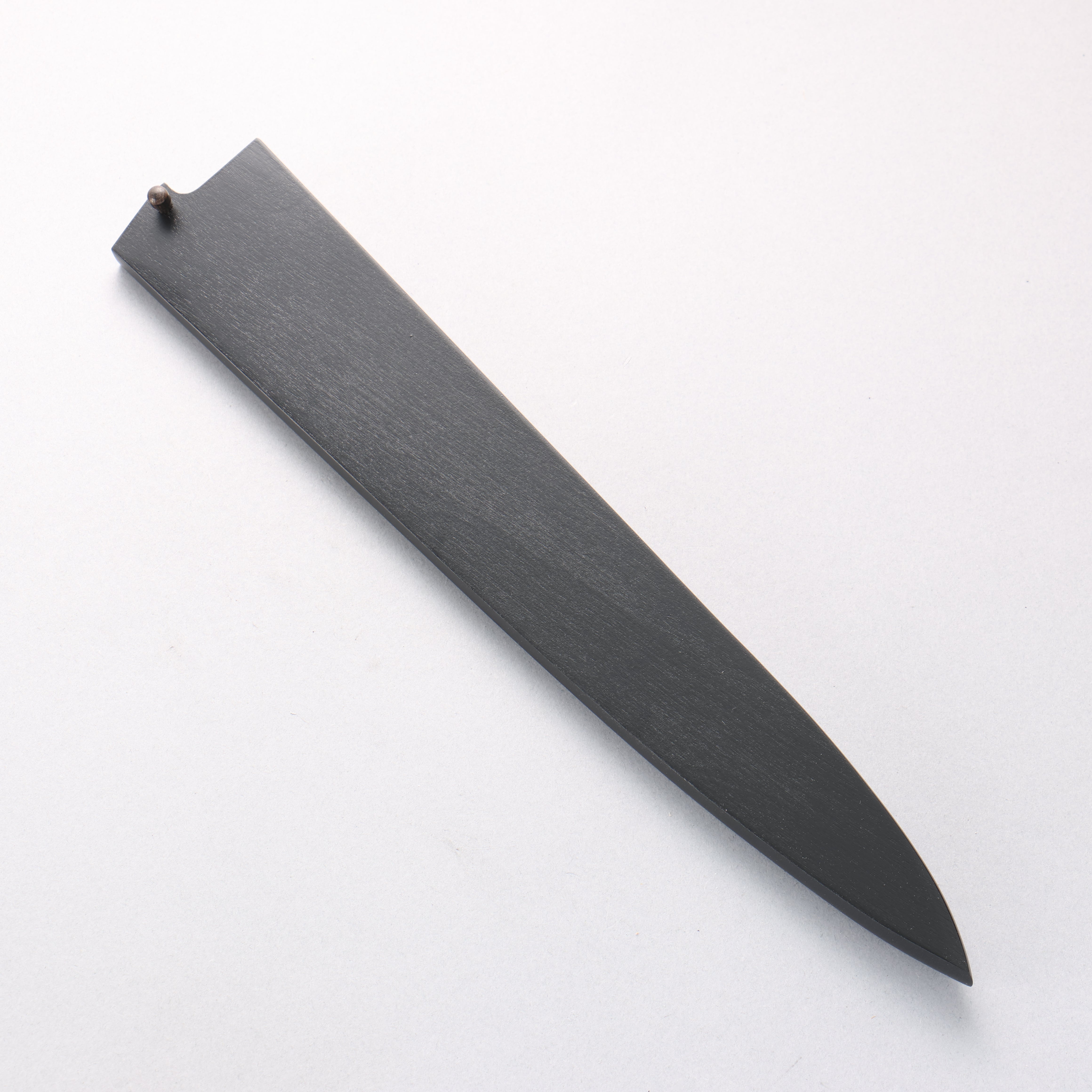 Black Saya Sheath for Sujihiki Knife with Plywood Pin - Seisuke Knife