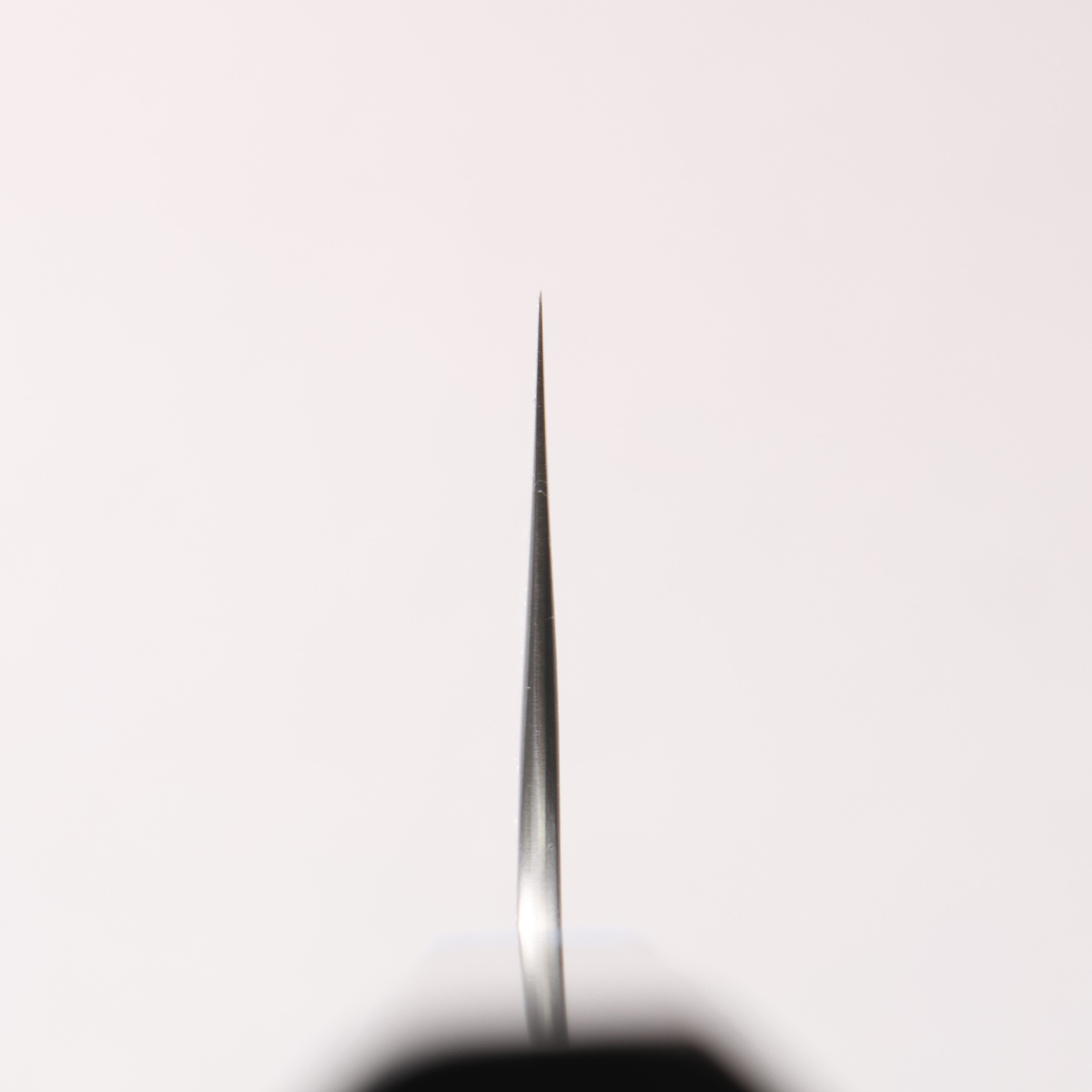 Yoshimi Kato White Steel Migaki Finished Gyuto 210mm Ebony (ferrule: Blue Marble Resin) Handle