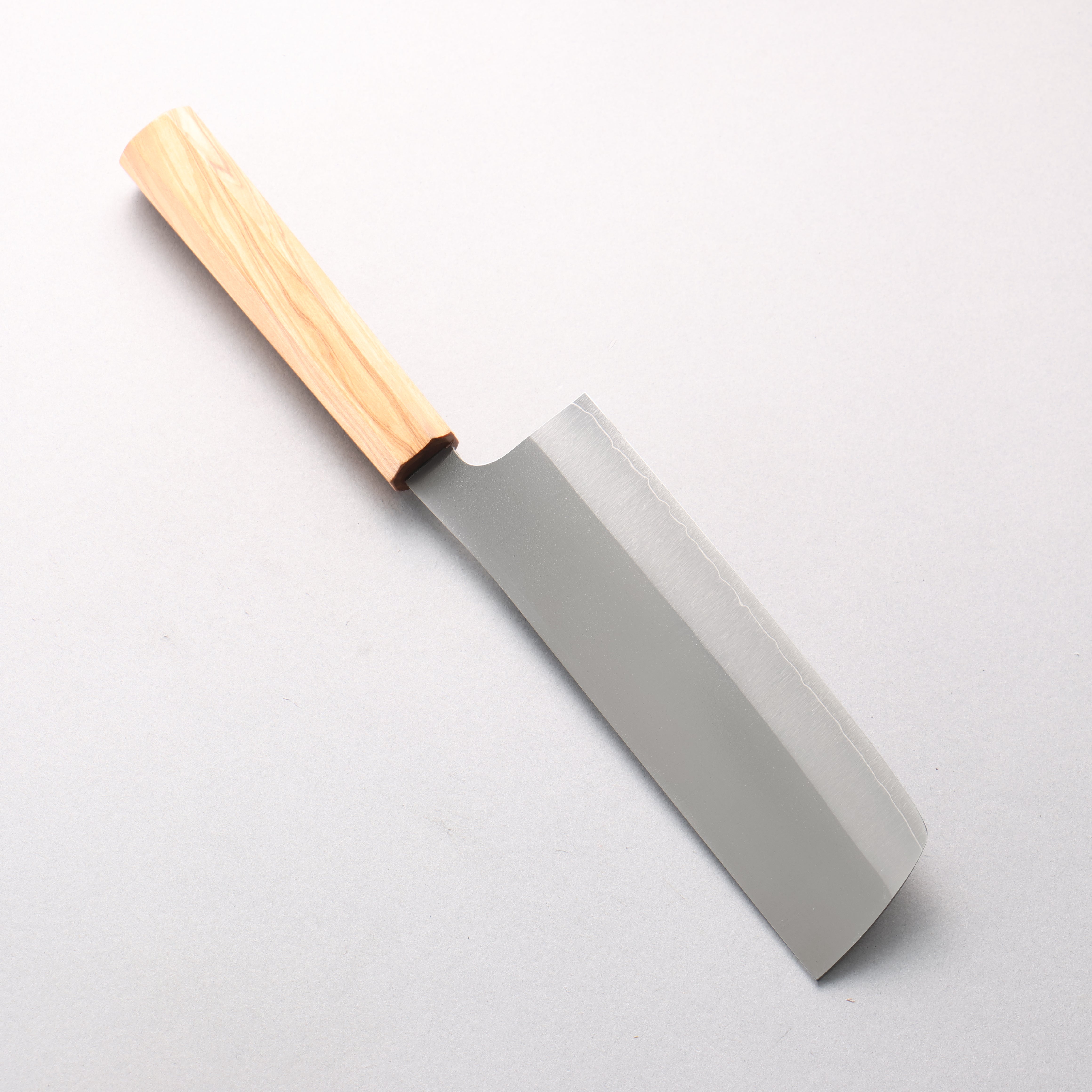 Yu Kurosaki New Gekko VG-XEOS Nakiri 165mm Olive Wood Handle - Seisuke Knife